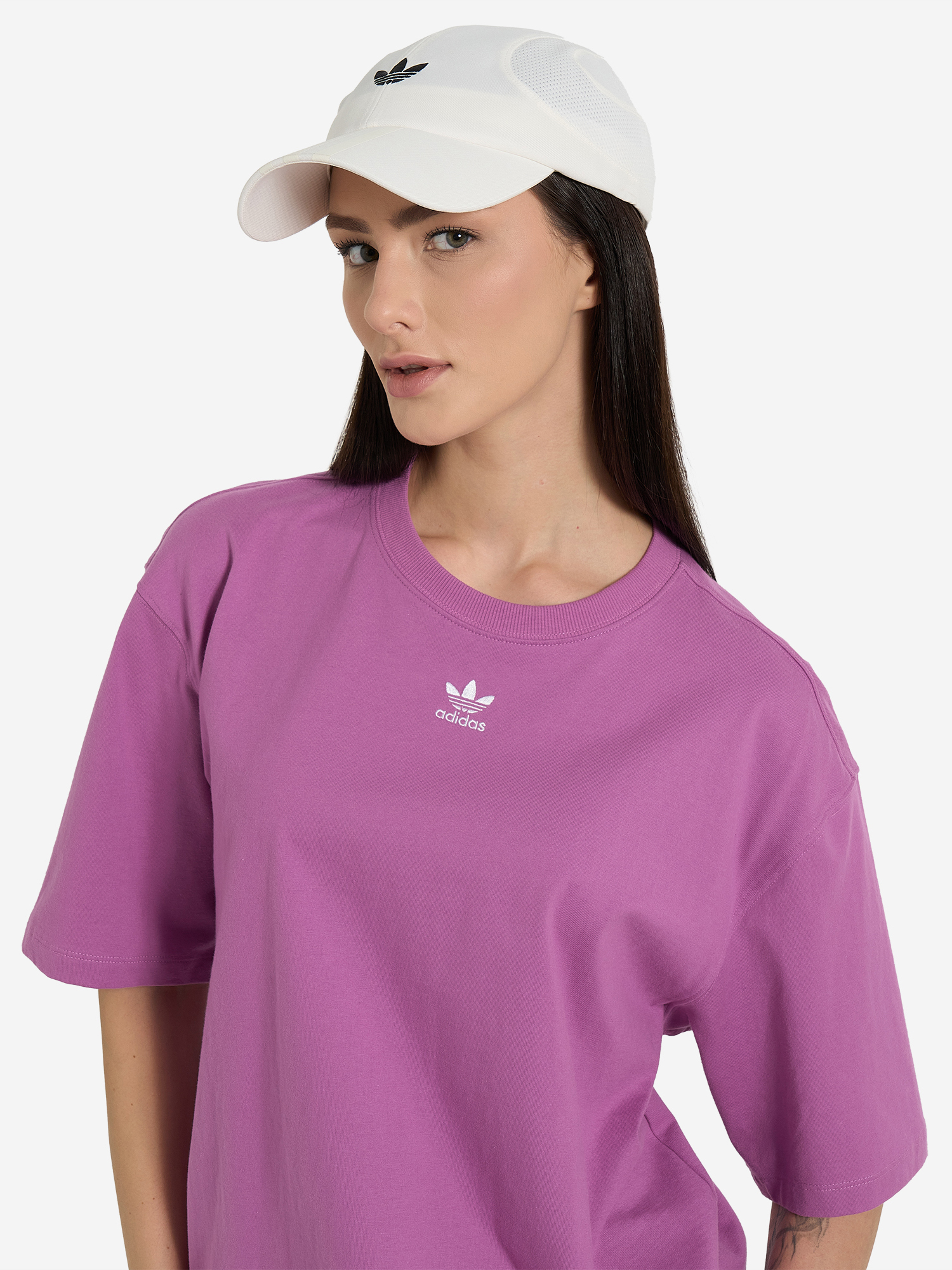 фото Бейсболка adidas, белый