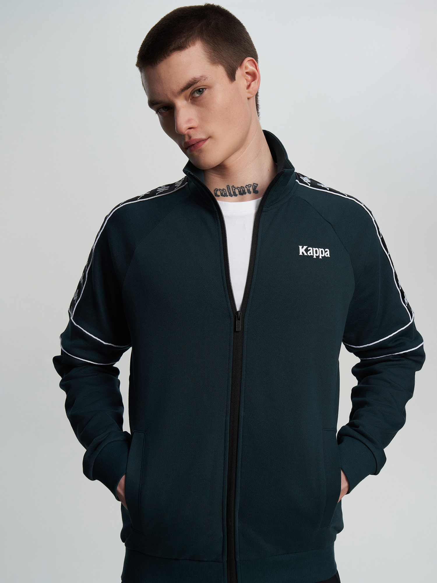 Изображение товара Мужская спортивная олимпийка Kappa Banda d'Origini с логотипом