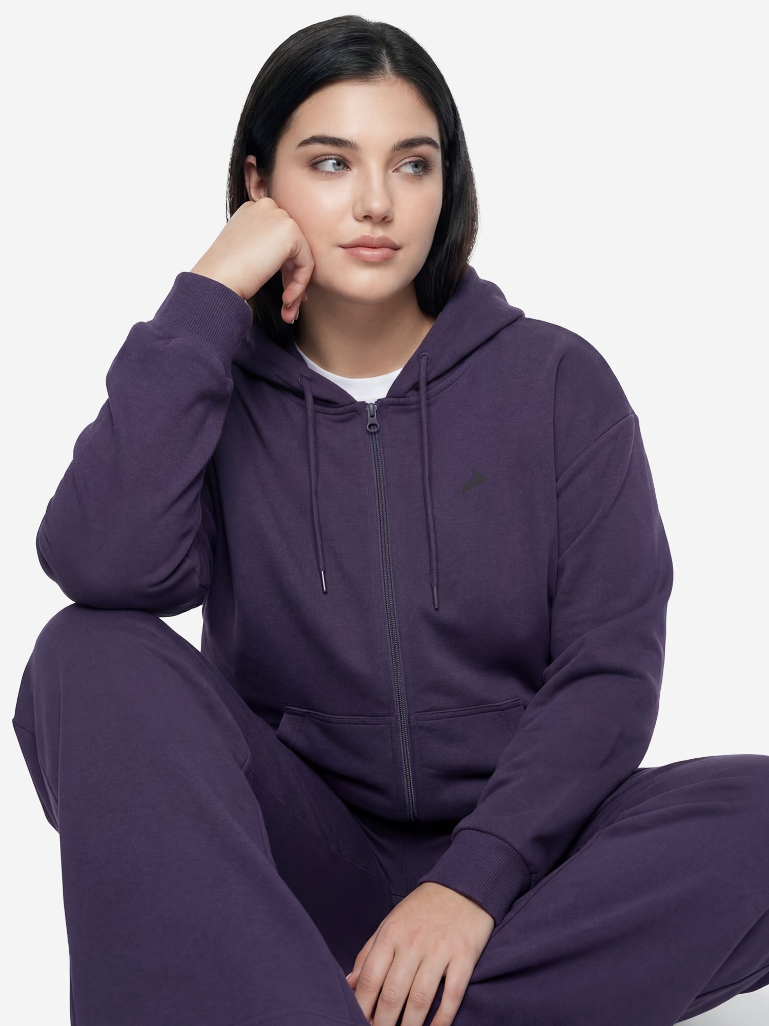 

Толстовка женская Demix, Plus Size, Синий