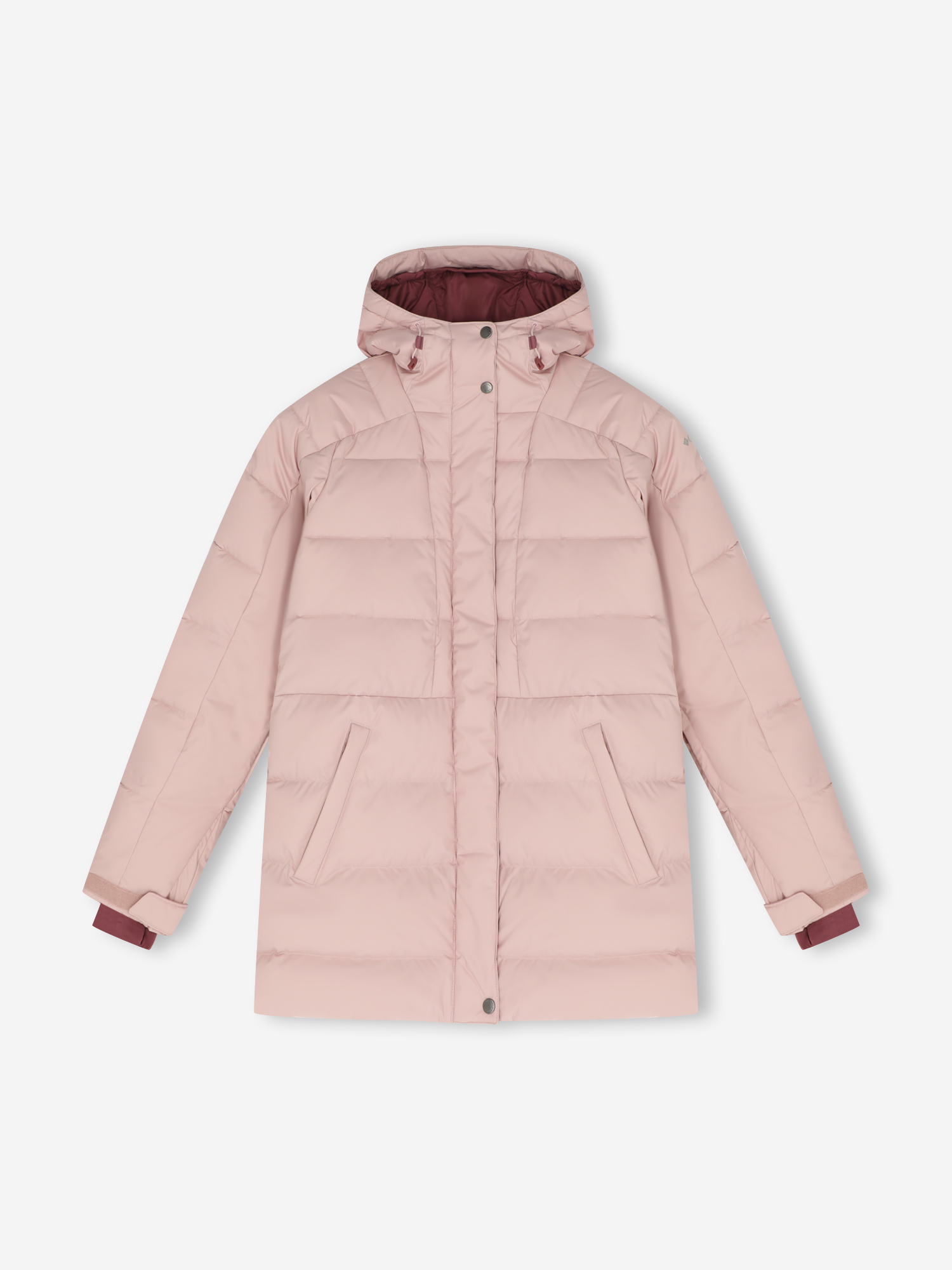 Куртка горнолыжная непродуваемая женская Columbia Snowside Peak Long Insulated Jacket, Розовый