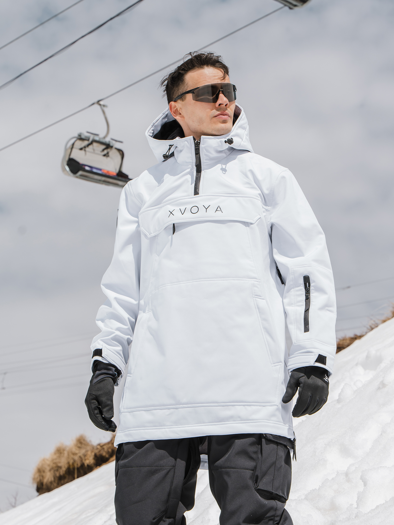 Изображение товара Мужской анорак XVOYA BASE водонепроницаемый для горных лыж и сноуборда