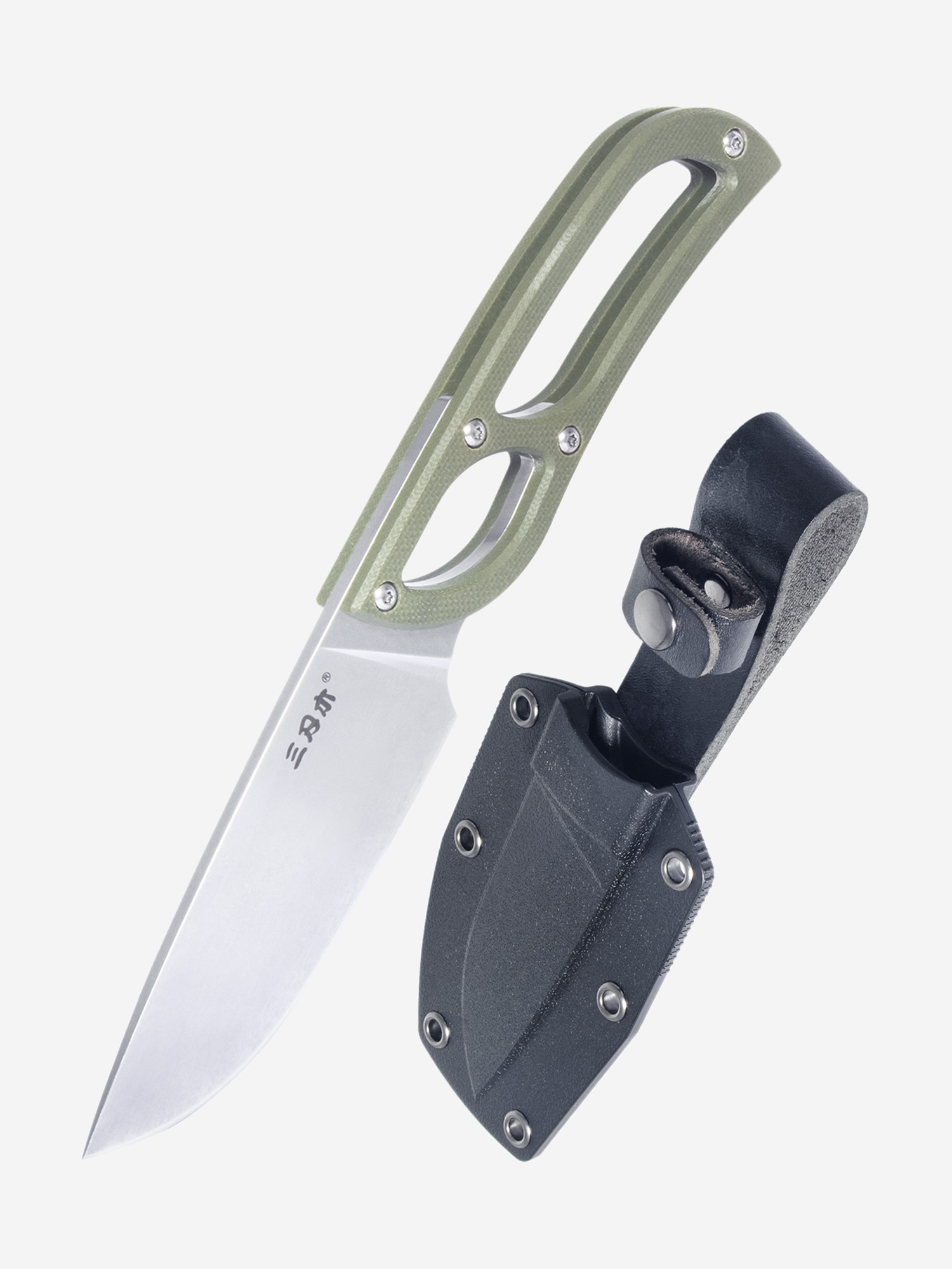 

Нож SanRenMu S628-1, Зеленый