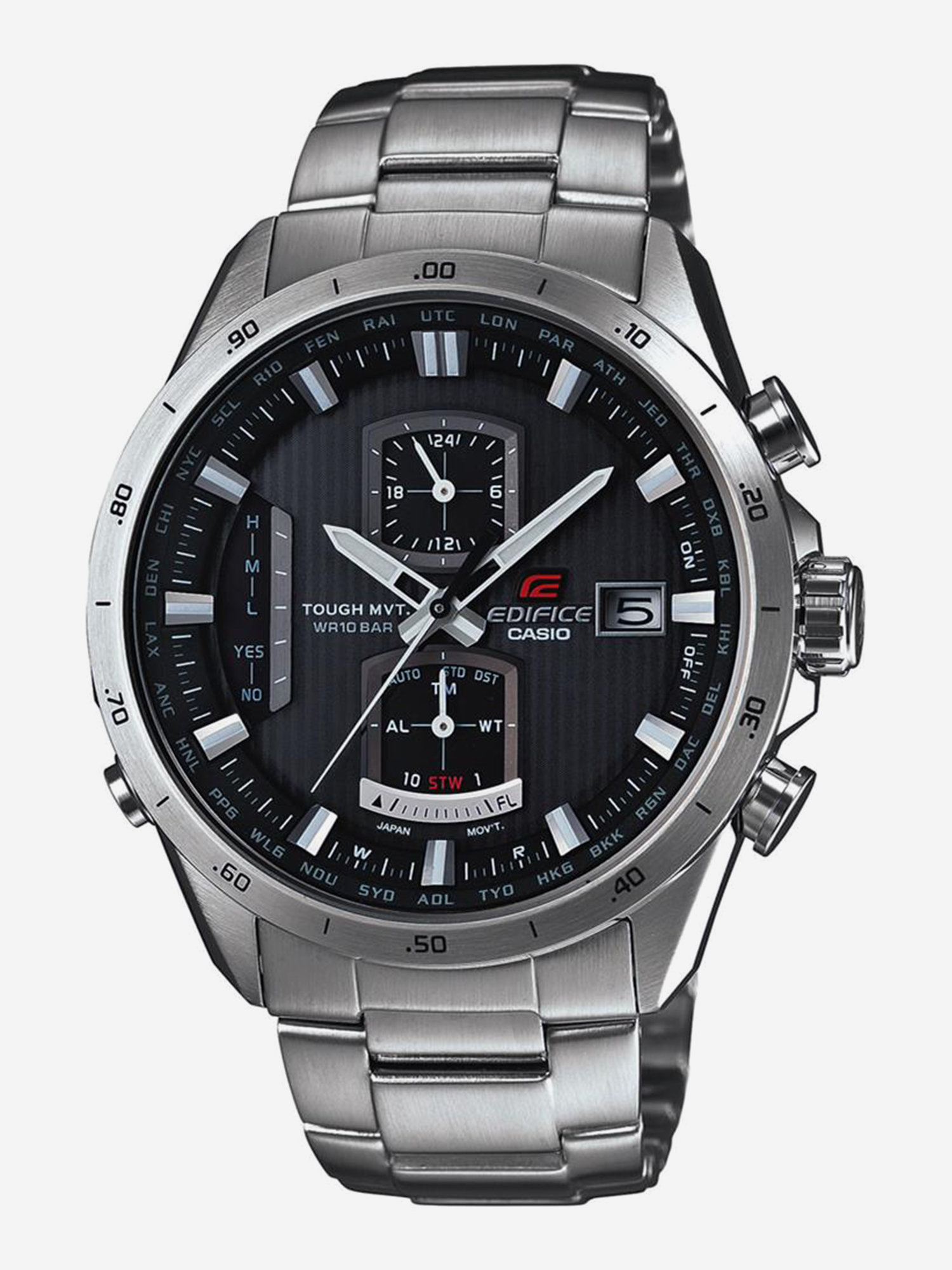 

Наручные часы Casio Edifice EQW-A1110D-1A, Серебряный