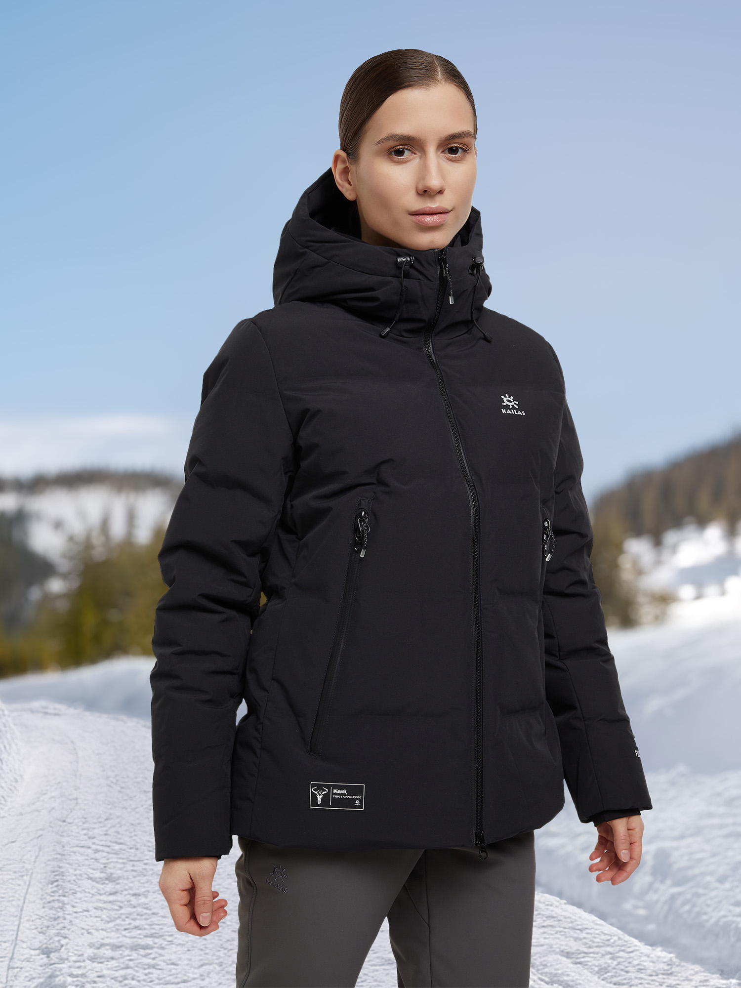 Изображение товара Пуховик женский Kailas, Черный