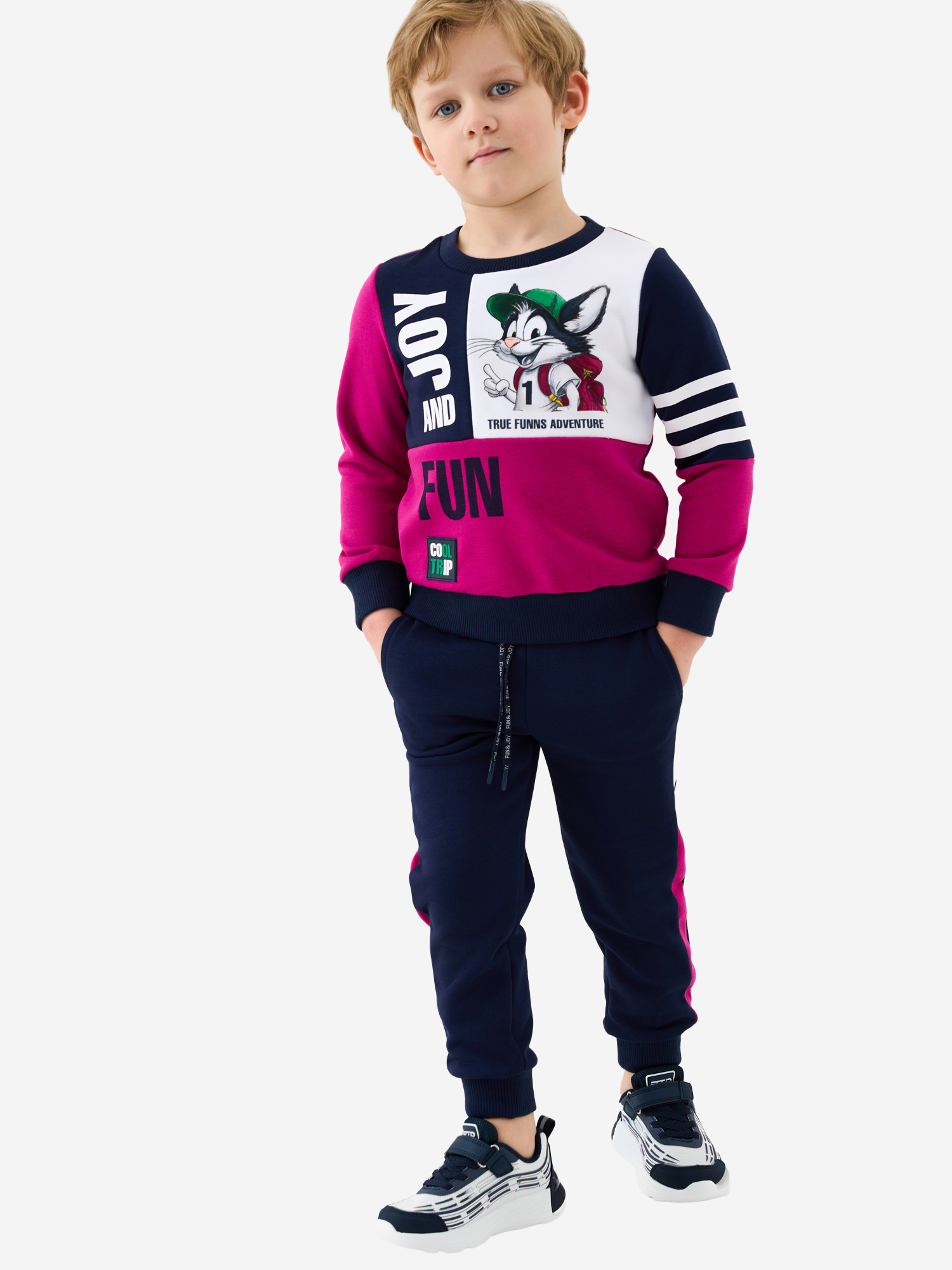 Изображение товара Комплект для мальчиков: брюки, толстовка PlayToday