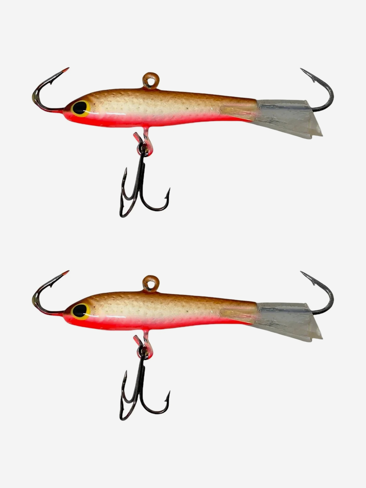 

Балансир Fishing Master 50 мм, 10 гр. набор 2 штуки цвет Т24 (Пескарь), Коричневый
