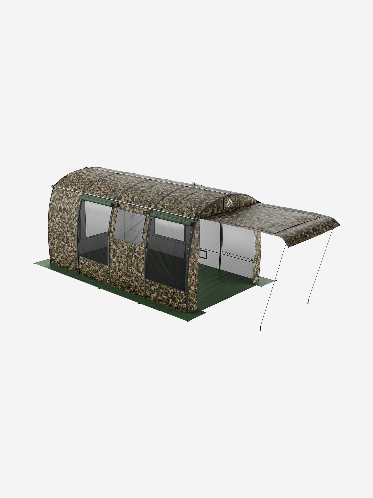 

Шатер МОРЖ Shelter XL камуфляж, Зеленый