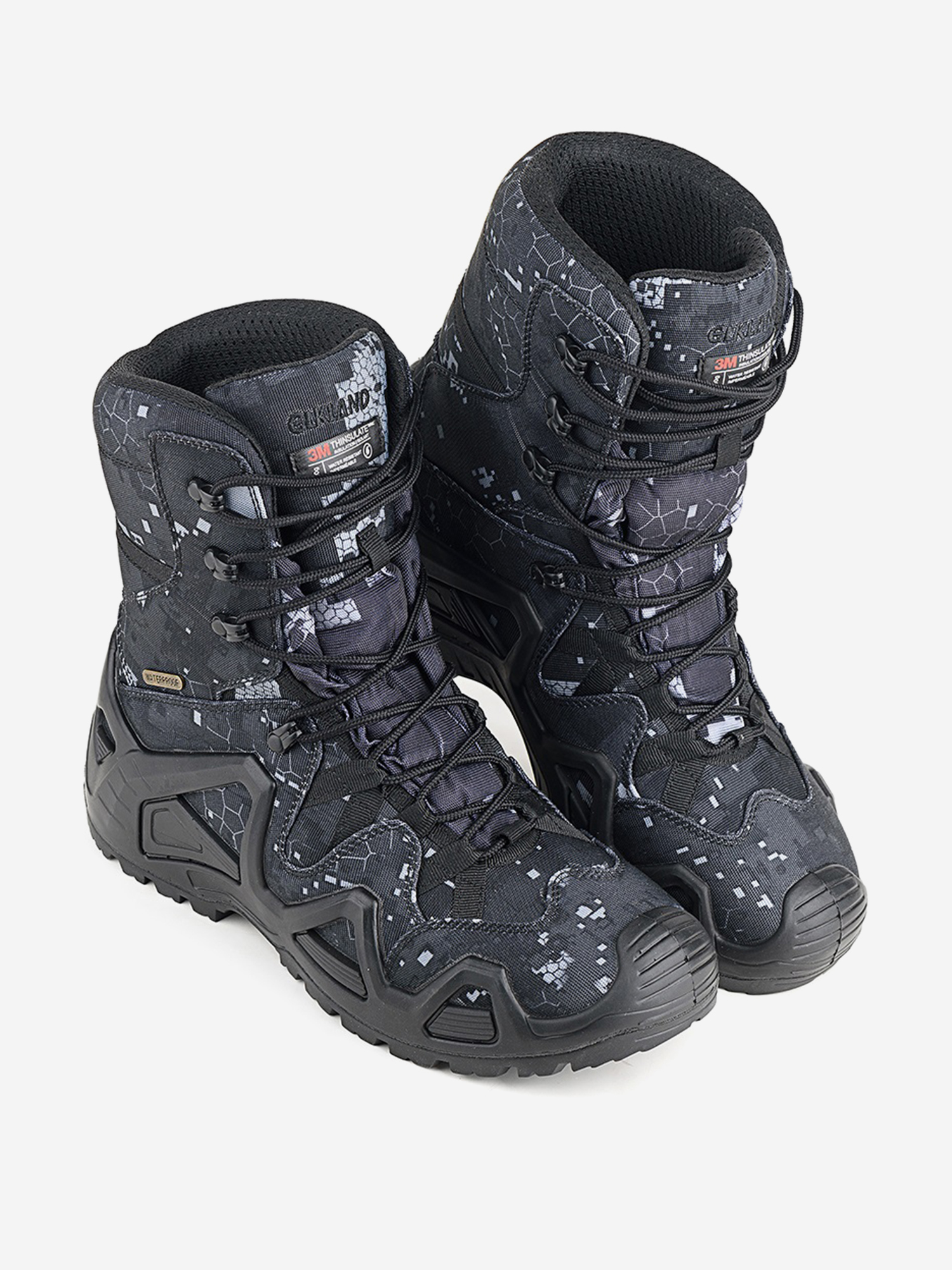 Изображение товара Ботинки зимние мужские ELKLAND 174, водонепроницаемые, противоскользящая двухслойная подошва, легкие