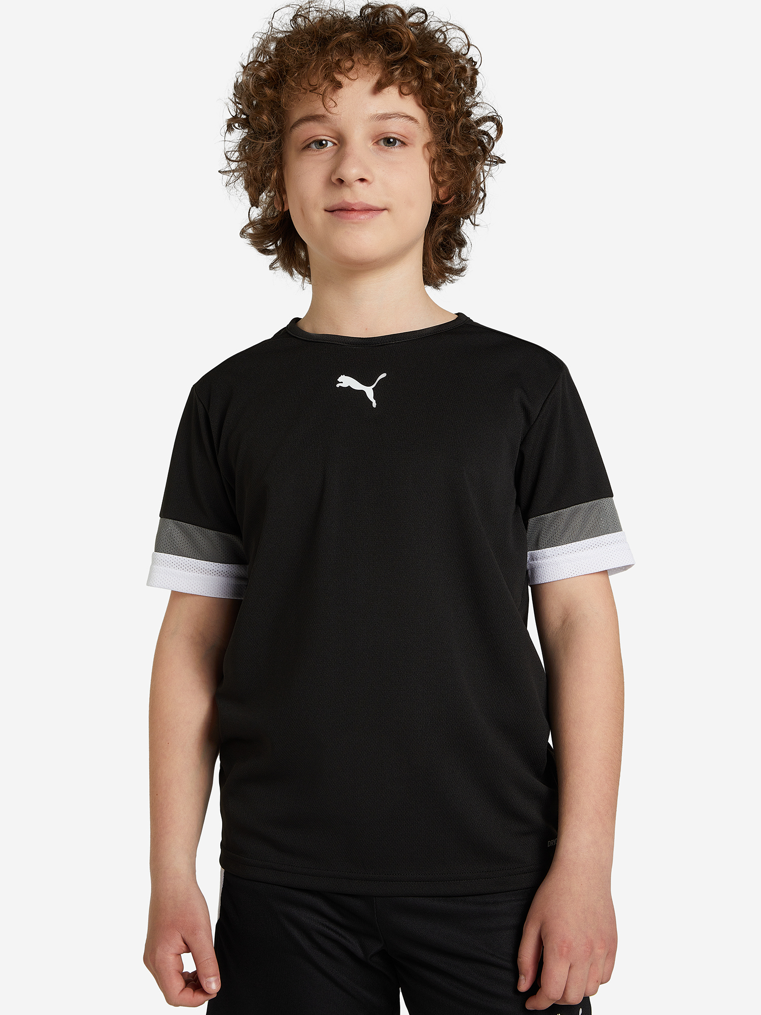 

Футболка для мальчиков PUMA teamRISE Jersey, Черный