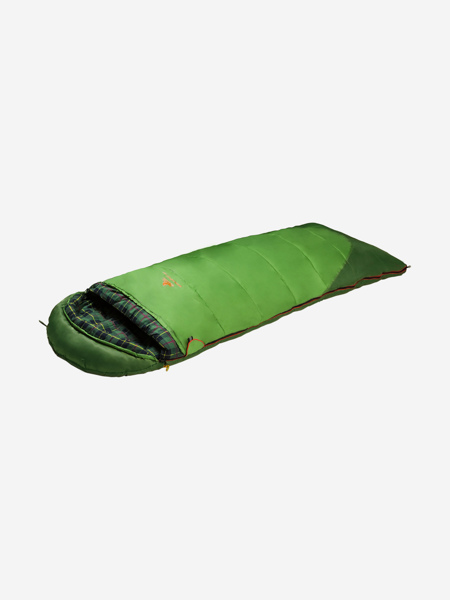 Мешок спальный Alexika Siberia Compact Plus 0 правосторонний, Зеленый