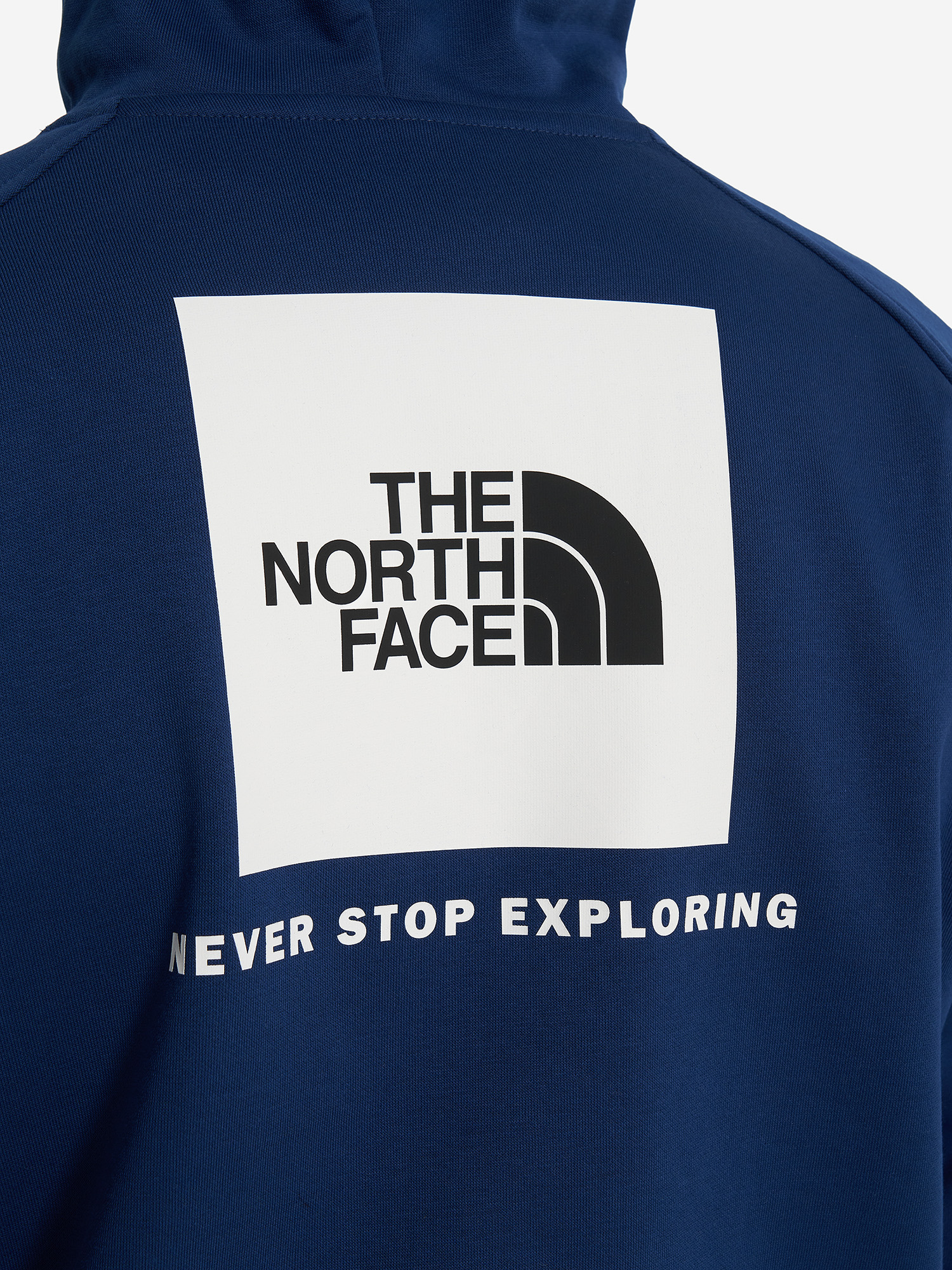 фото Худи мужское the north face raglan box nse, синий