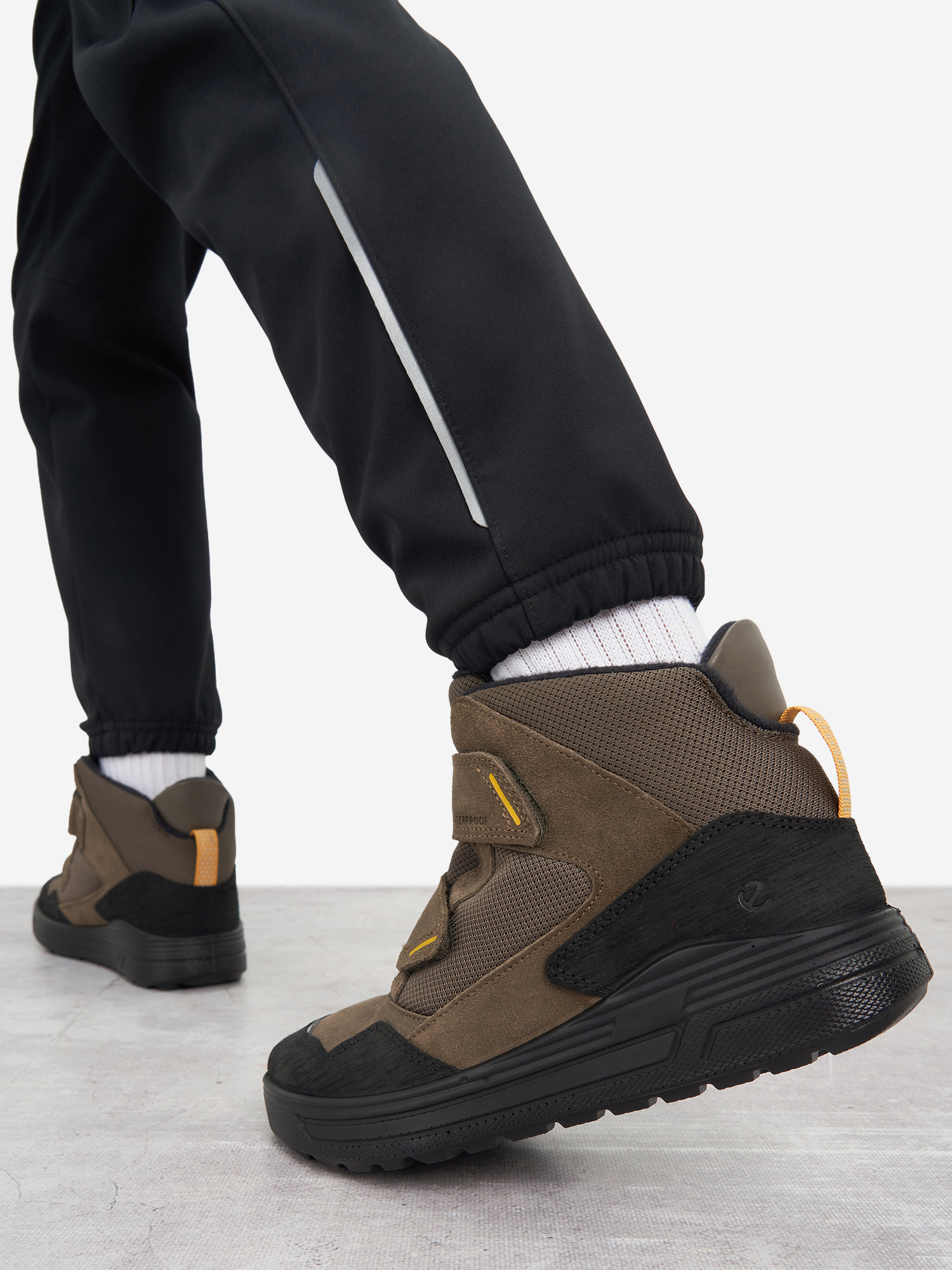 Ботинки утепленные для мальчиков Ecco Urban Snowboarder, черный, арт. 29864