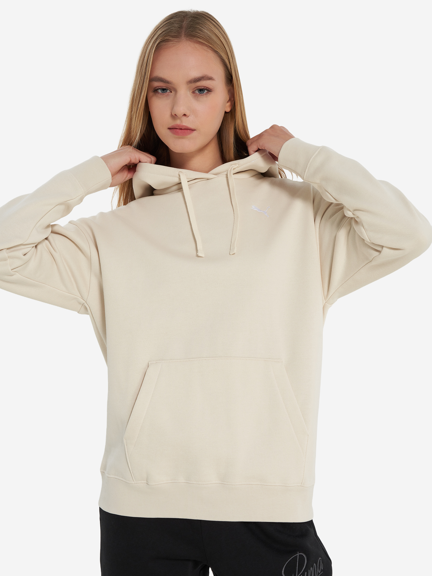 Худи женское PUMA, бежевый, арт. 684976p0p-87