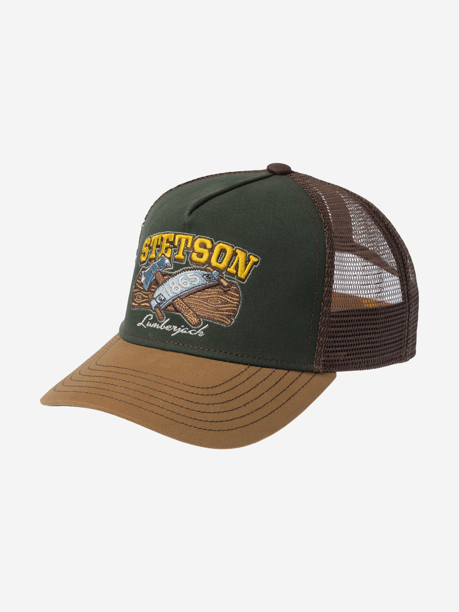 

Бейсболка с сеточкой STETSON 7761131K TRUCKER CAP LUMBERJACK (зеленый), Зеленый