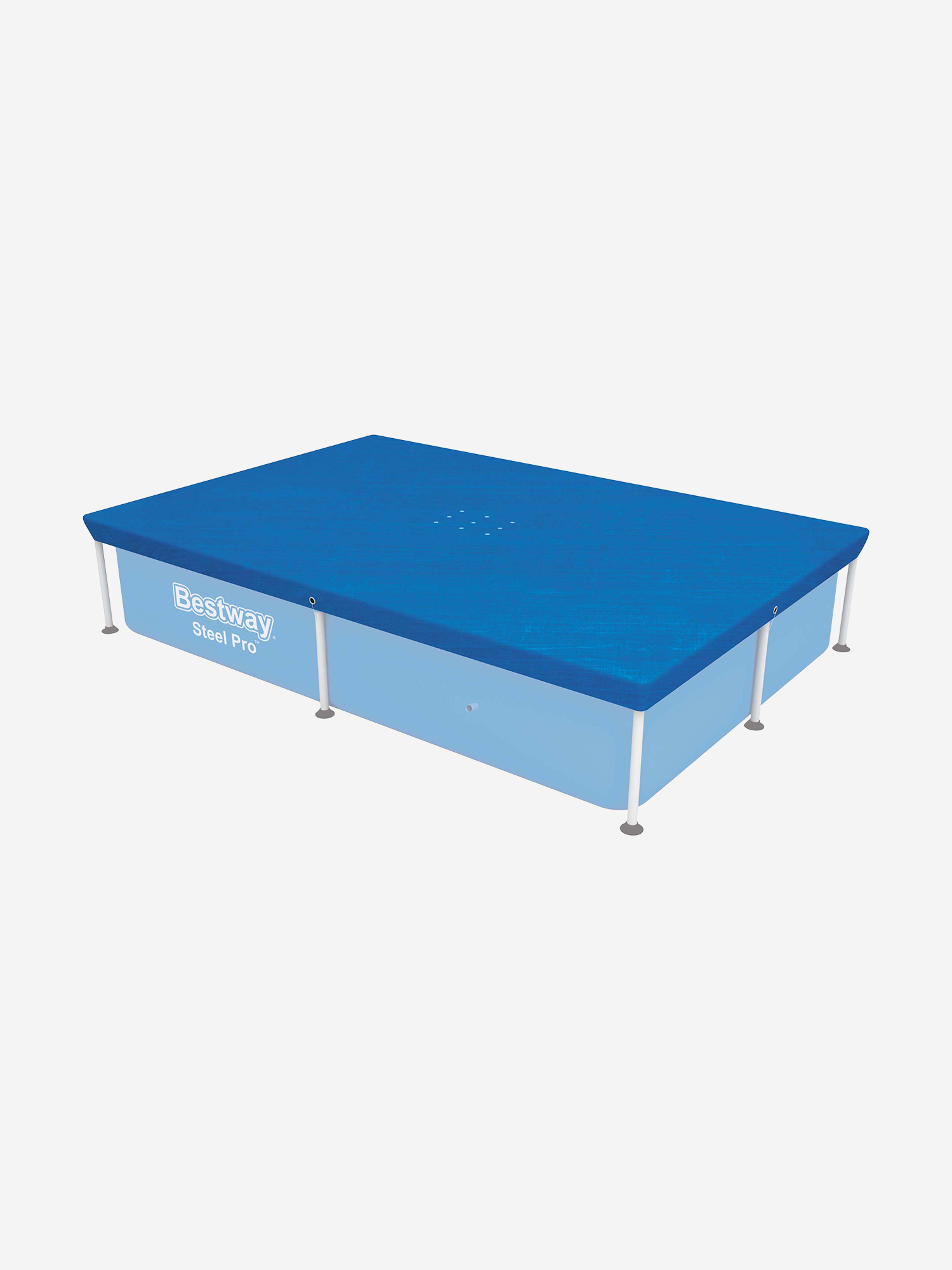 

Тент Bestway 58103 для прямоугольных и каркасных бассейнов 221х150Х43 см, Синий