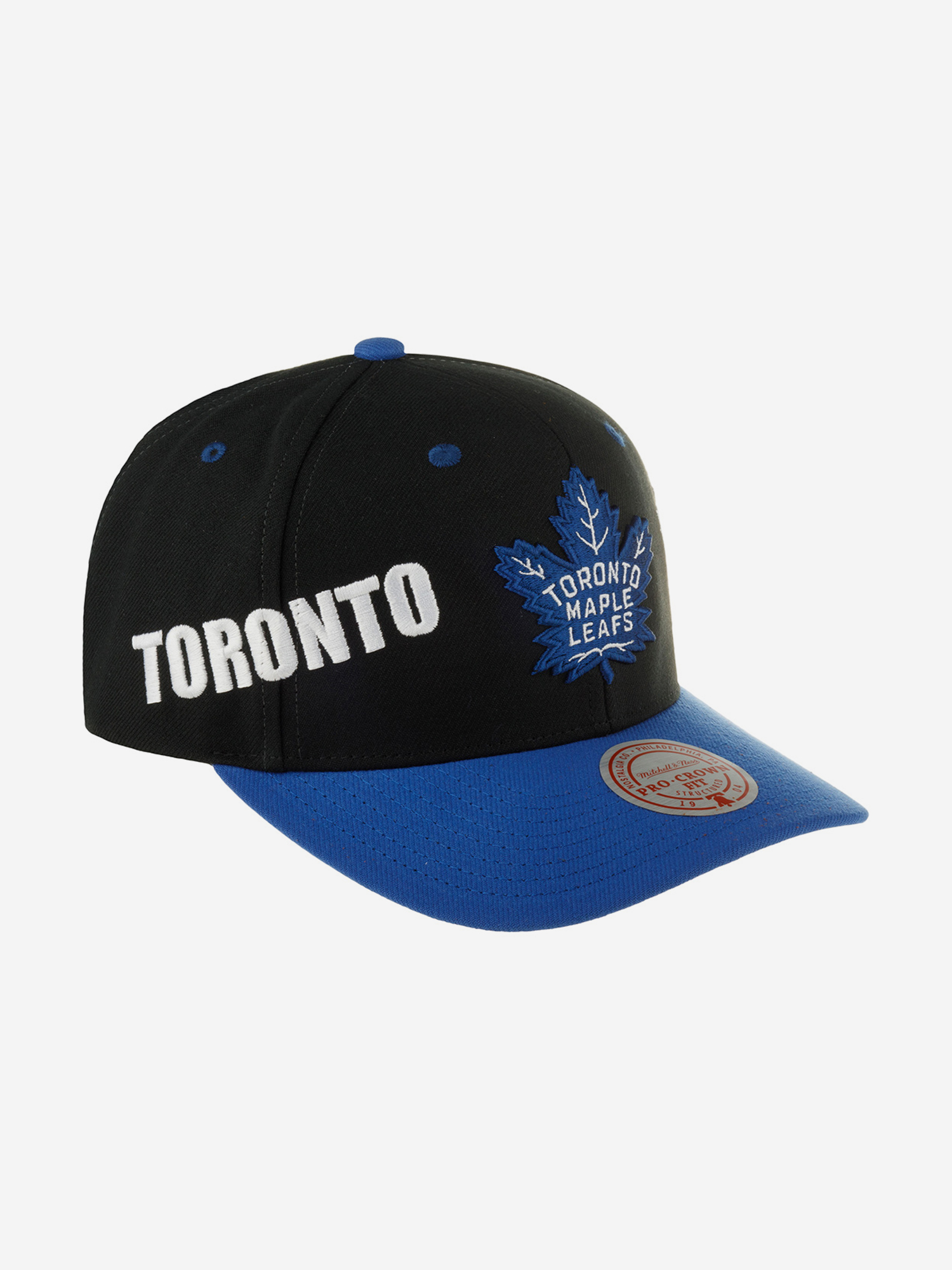 Бейсболка MITCHELL NESS HHSS7311-TMLYYPPPBLCK Toronto Maple Leafs NHL (черный), Черный 59-304XDOXM4K-78, размер Без размера - фото 2