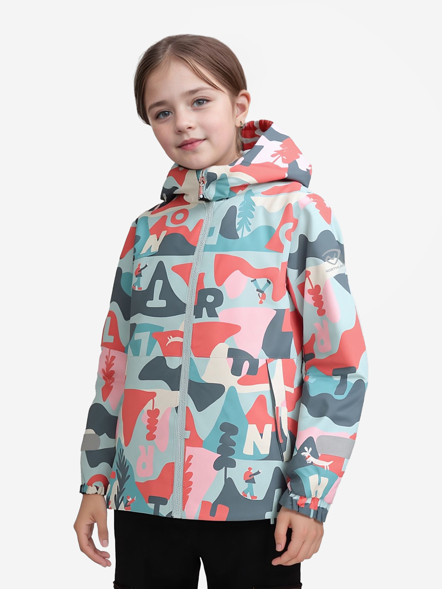 

Легкая куртка для девочек Northland, Розовый