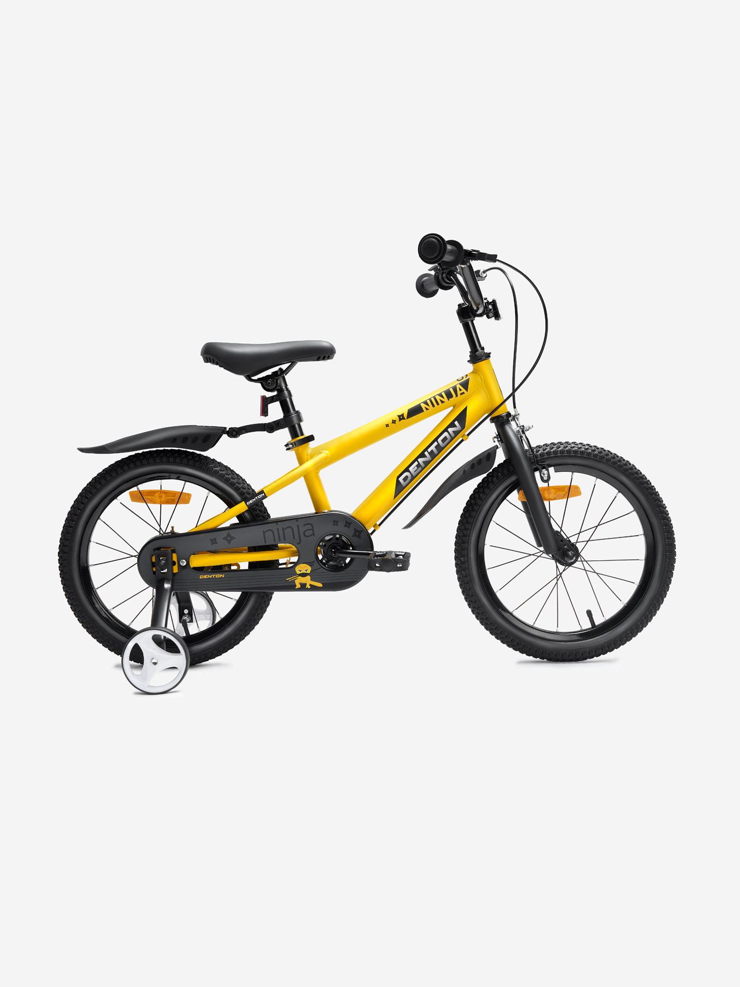 

Велосипед для мальчиков Denton Ninja 16", Желтый
