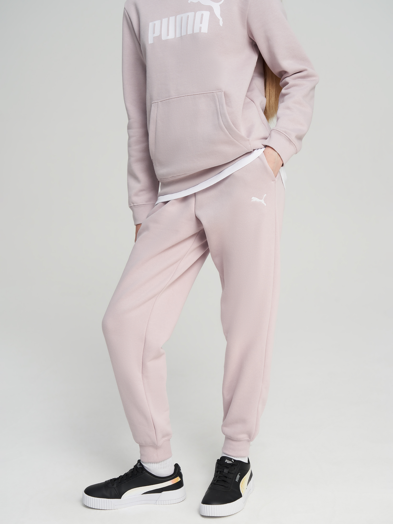 Брюки для девочек PUMA, Розовый