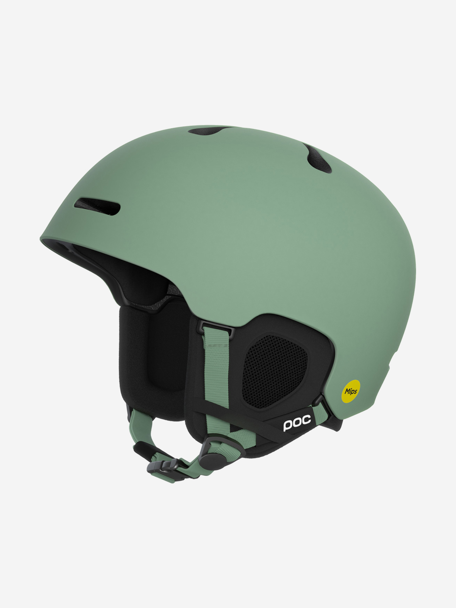 Изображение товара Горнолыжный шлем Poc Fornix MIPS Gibbsite Green Matt для горных лыж и сноубординга