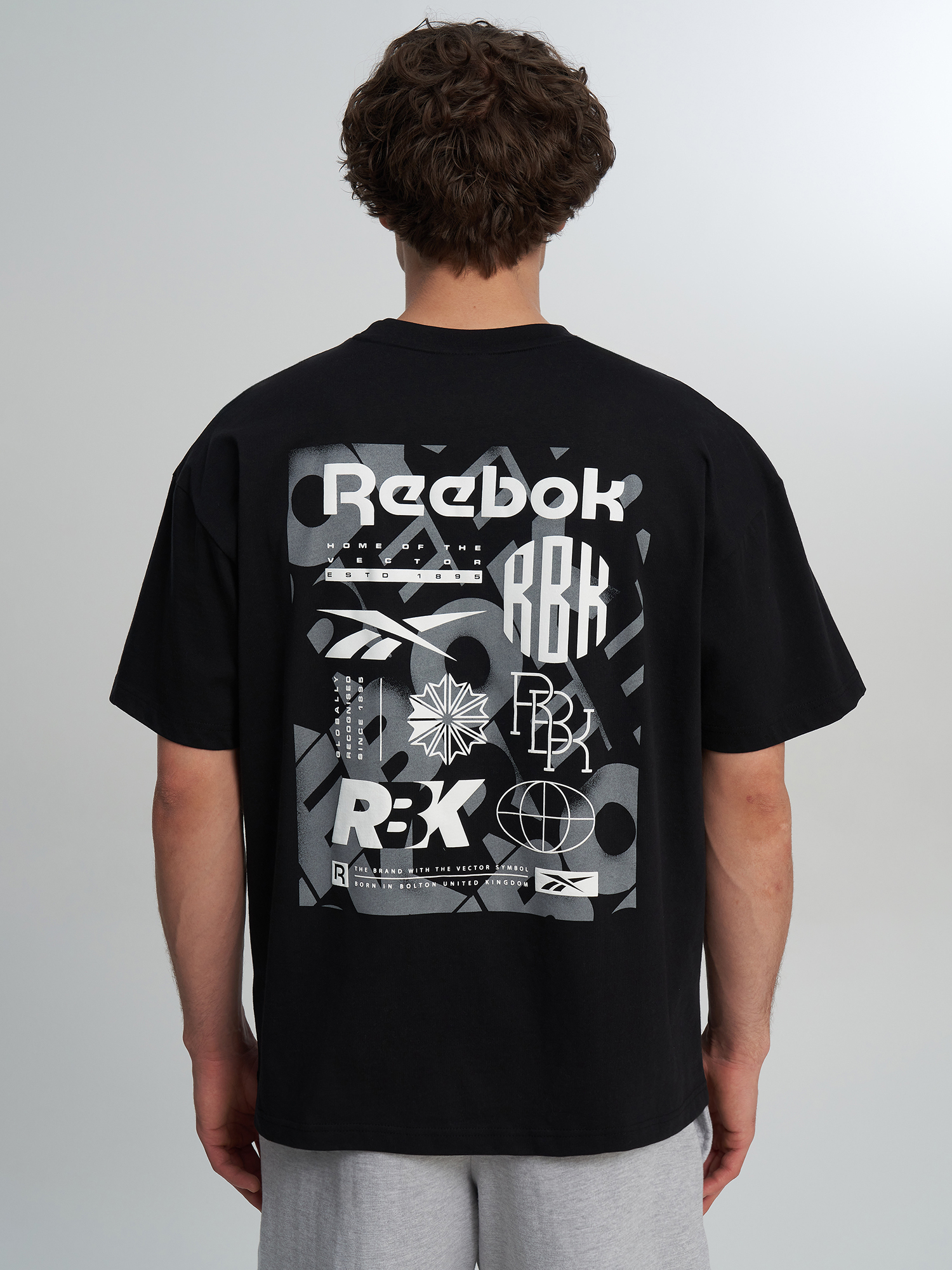 Футболка мужская Reebok, Черный 3