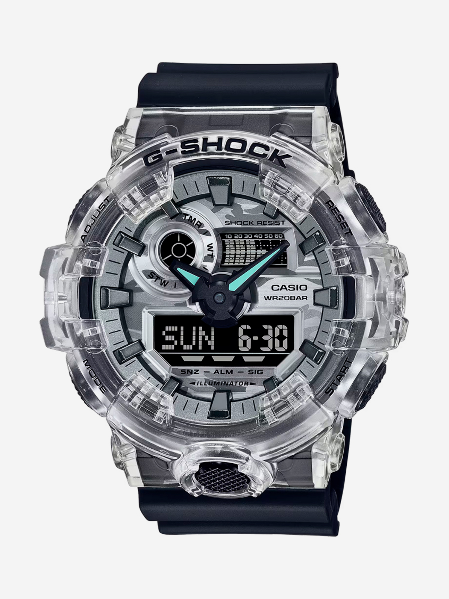 

Спортивные часы CASIO GA-700SKC-1A, Серый