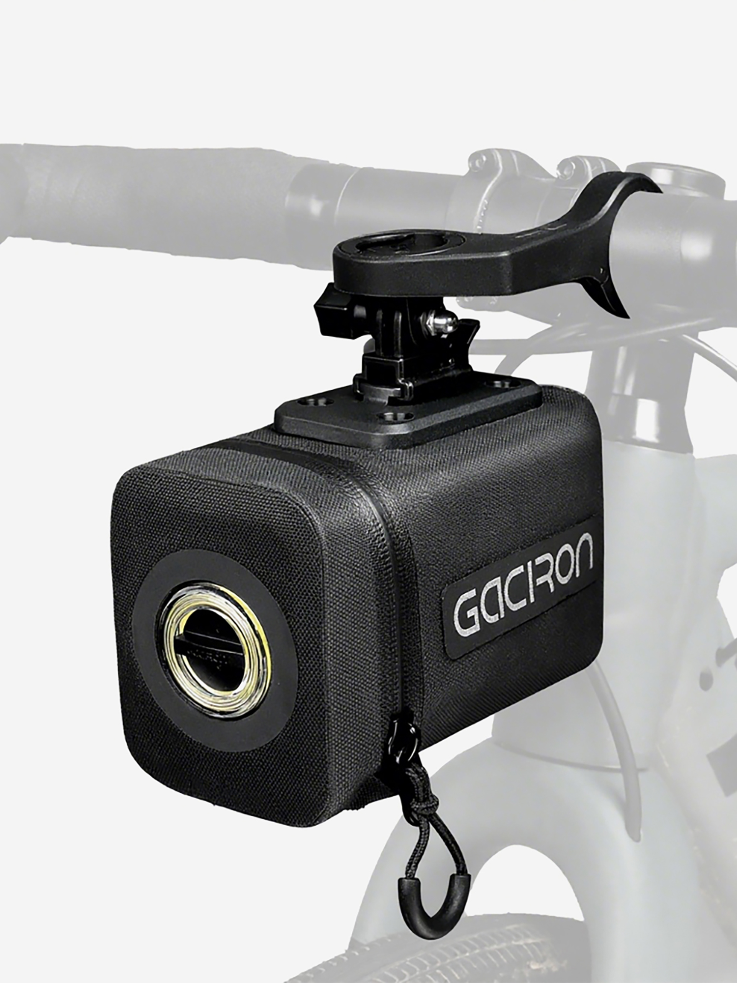 Изображение товара Передняя велосумка GACIRON Cathouse-100 c умным фонарем 2 в 1