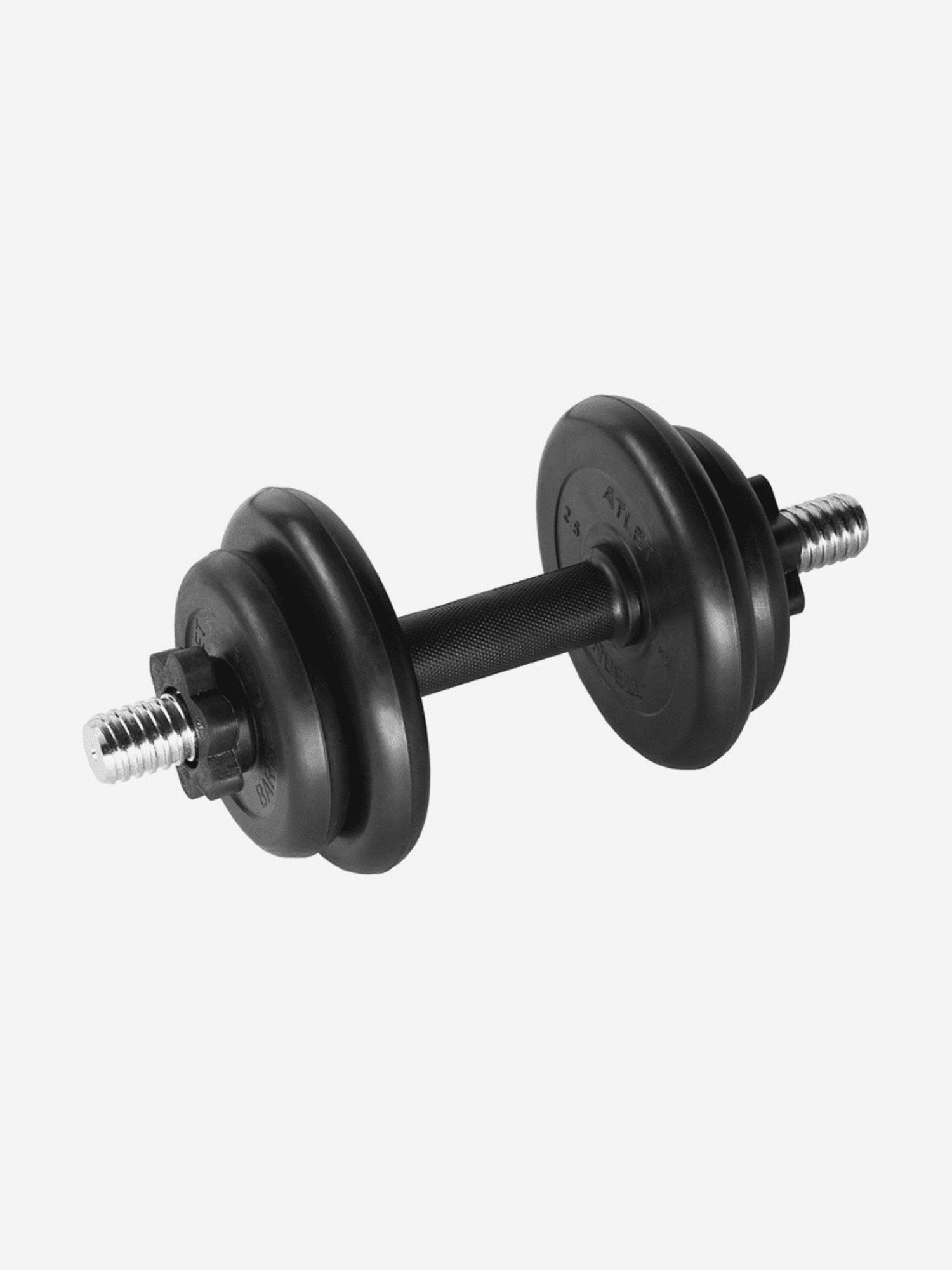 

Гантели разборные BARBELL ATLET 1 по 9 кг (D 31 mm) Черный, Черный