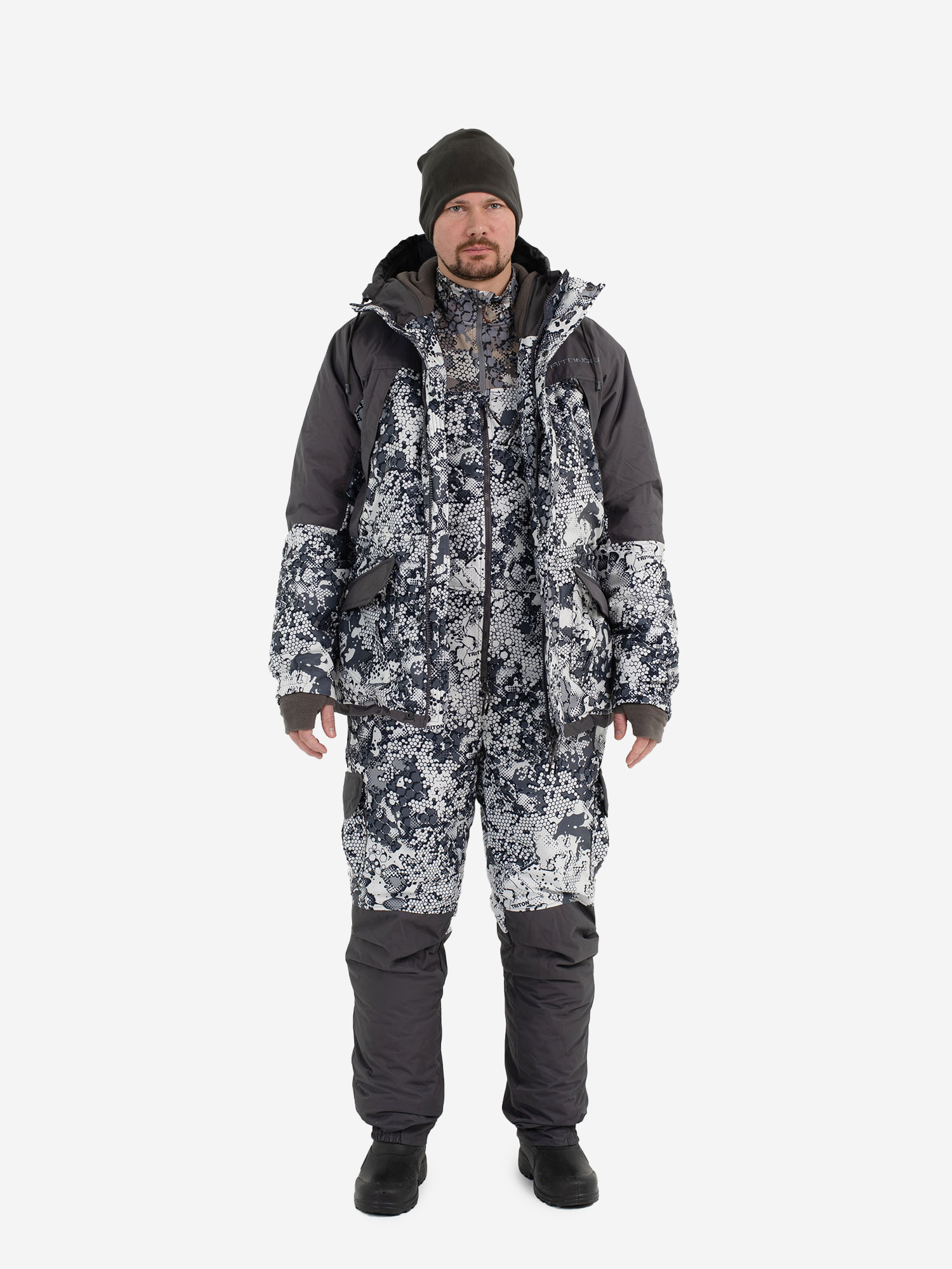 Изображение товара Костюм мужской Triton Gear Стронг -40(Алова,Белый)