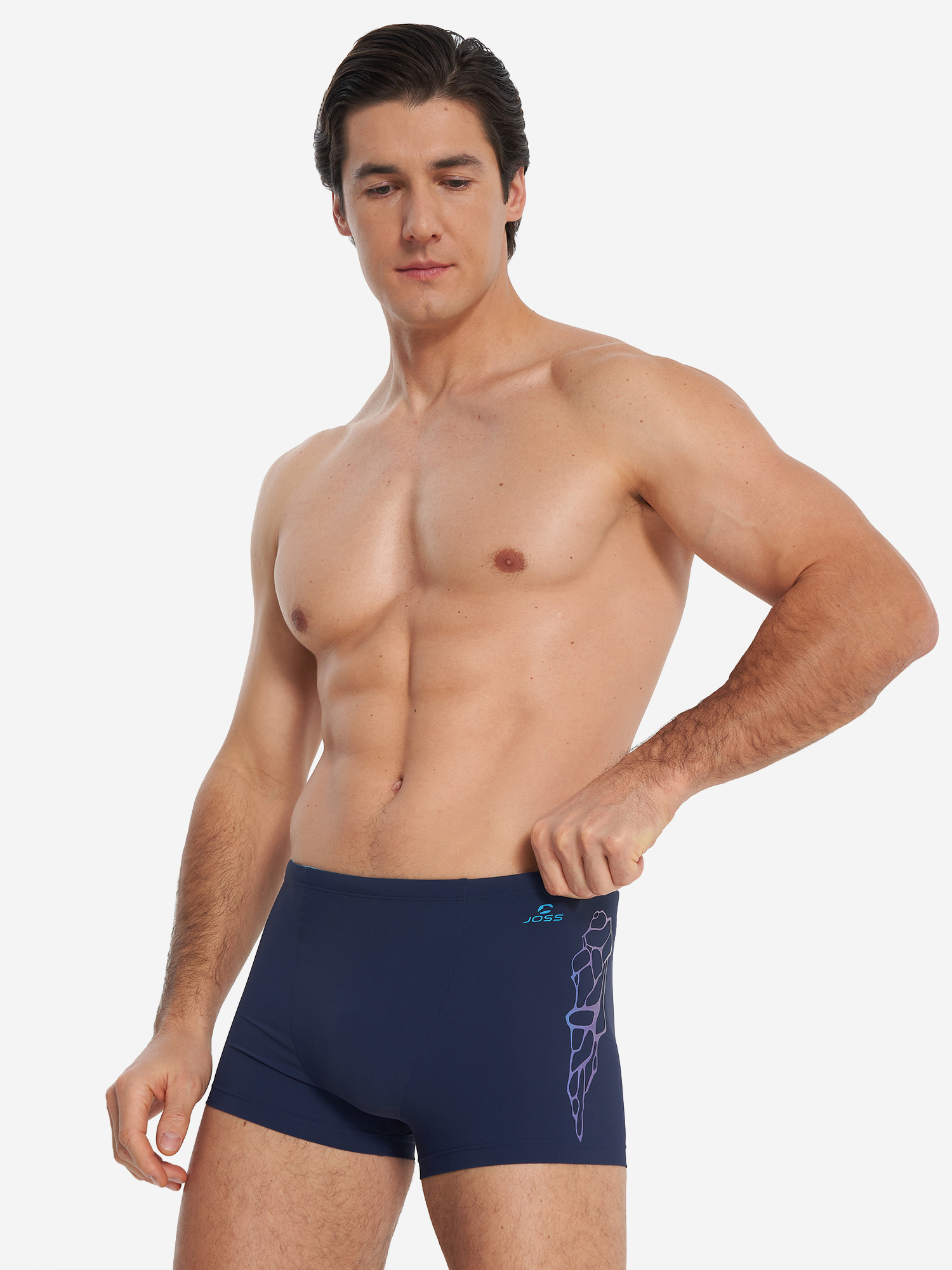 Плавки-шорты Joss мужские синие, синий, арт. 138158jss-z4