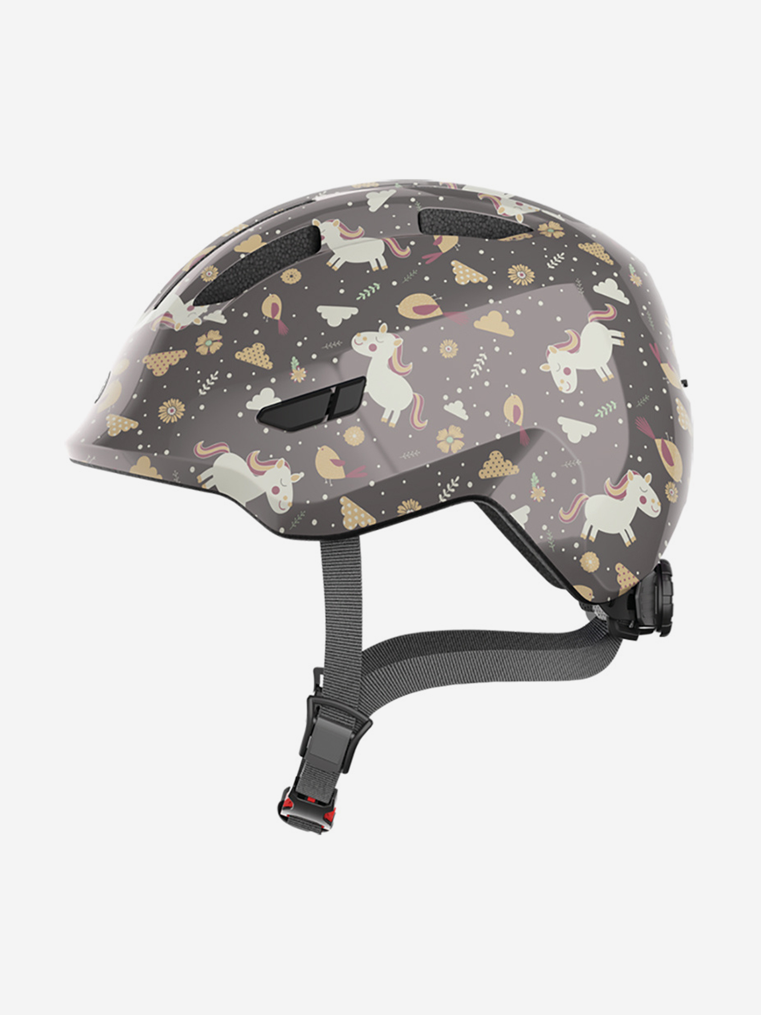 

Велошлем ABUS Smiley 3.0 grey horse , Серый