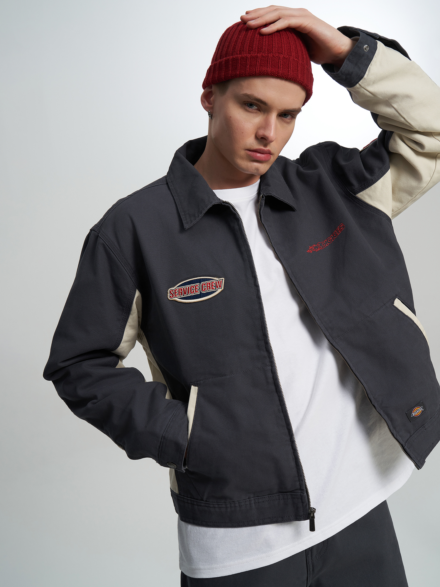 

Легкая куртка мужская DICKIES, Серый