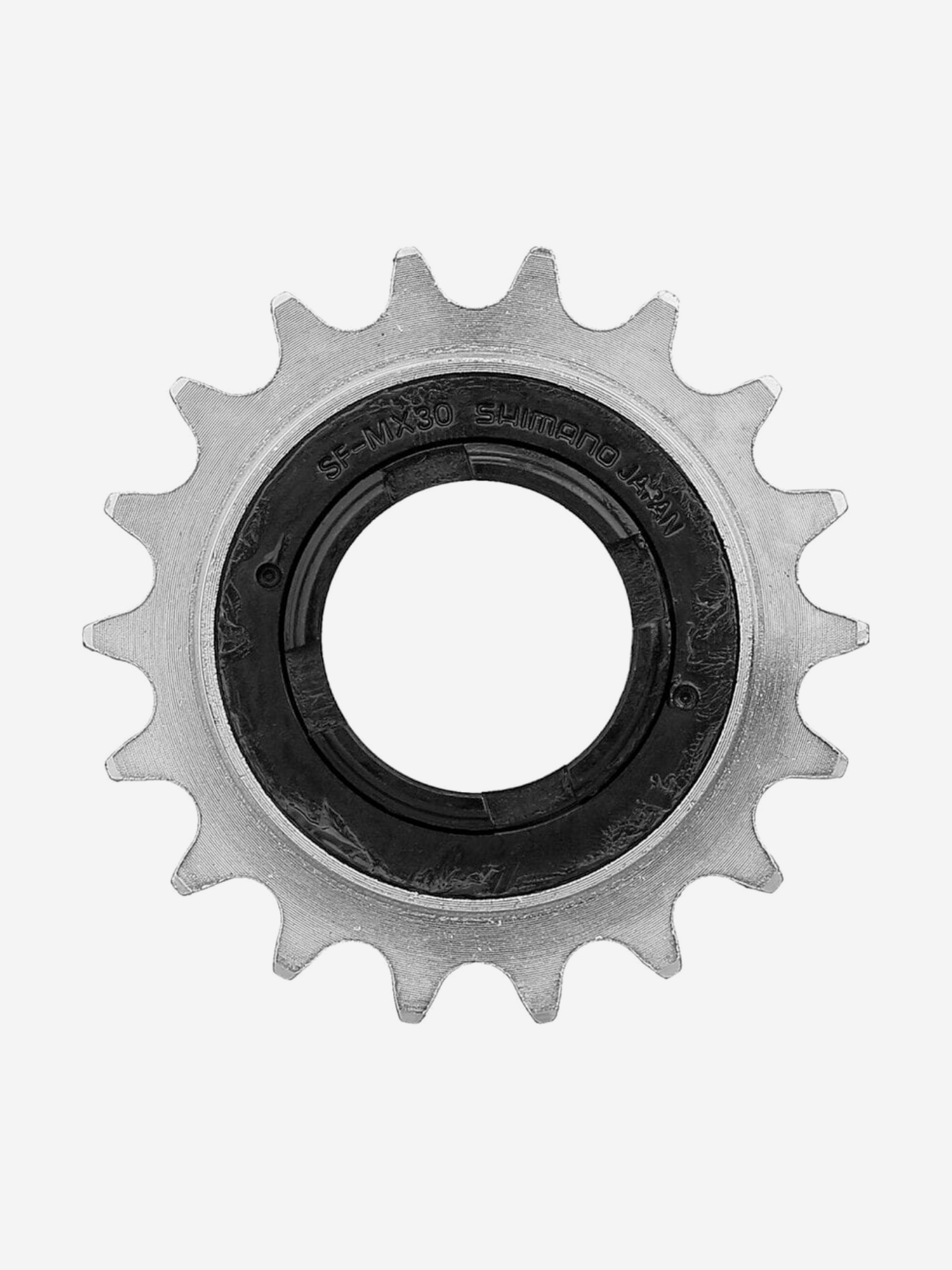 Изображение товара Звезда Shimano DX MX30 для велосипеда 18 зубьев односкоростная Изображение товара Звезда Shimano DX MX30 для велосипеда 18 зубьев односкоростная