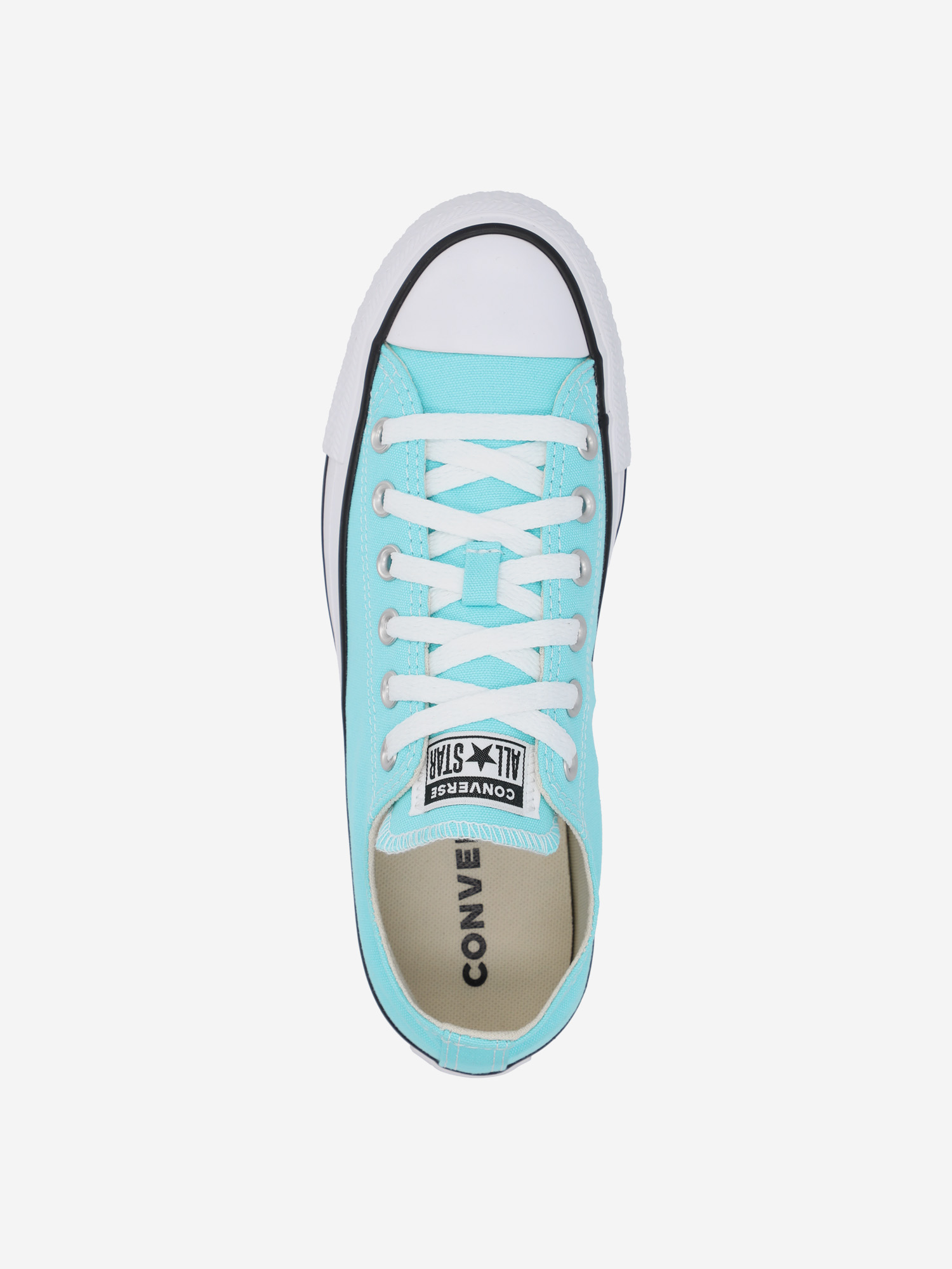 Кеды женские Converse Chuck Taylor All Star, Голубой A06566CC0Y-, размер 34 - фото 6