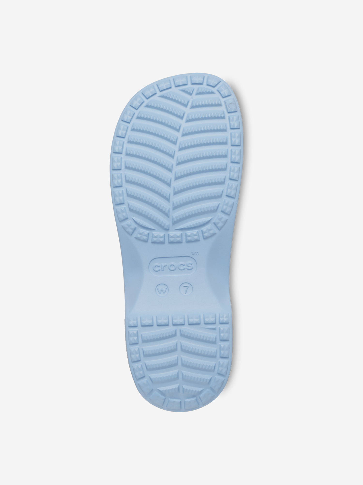 фото Шлепанцы женские crocs classic, голубой