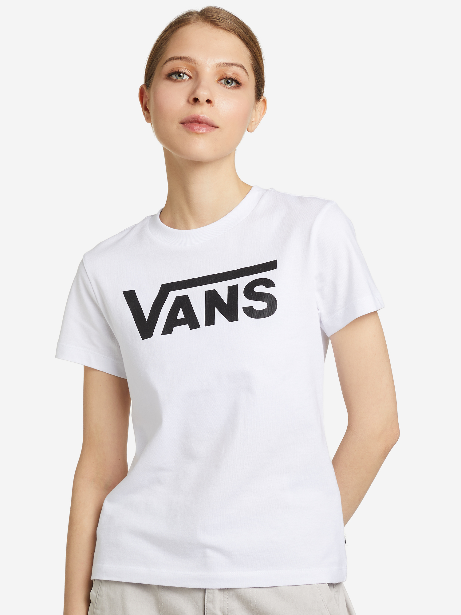 

Футболка женская Vans Flying V Crew, Белый