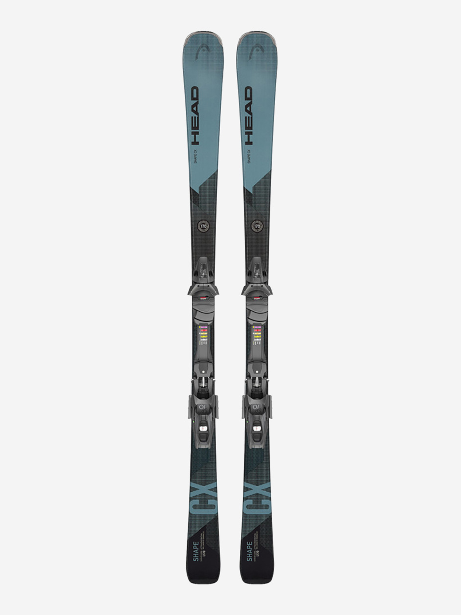 

Горные лыжи с креплениями Head Shape CX R LYT-PR + PR 11 GW Black/Red 22/23, Синий