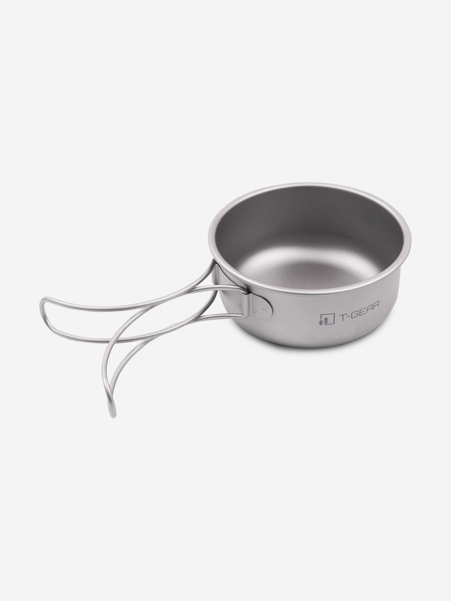 

Миска с ручками титановая T-Gear Titanium Bowl 350, Серый