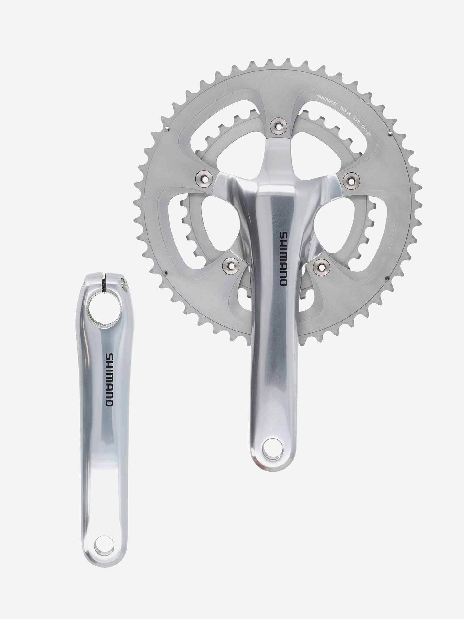 

Система шатунов Shimano FC-R700, Серебряный