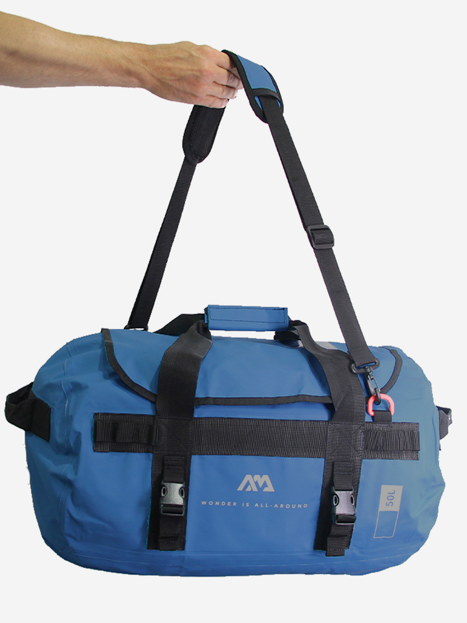 

Гермосумка Aqua Marina 50L DUFFLE BAG Синяя, Синий