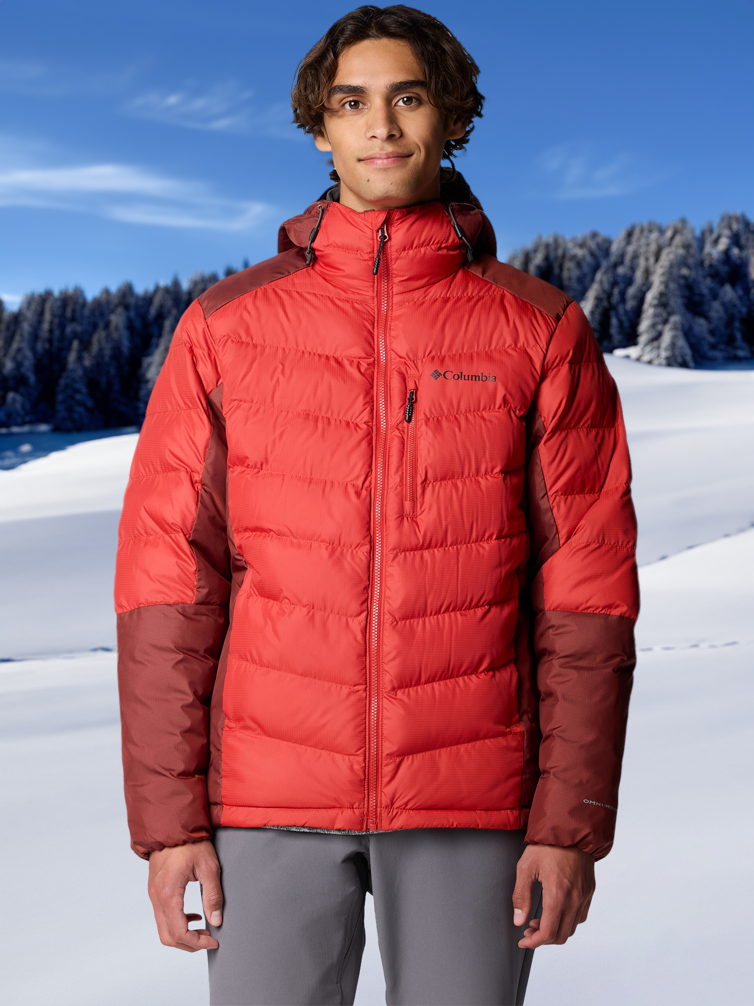 

Куртка утепленная мужская Columbia Labyrinth Loop II Hooded Jacket, Красный