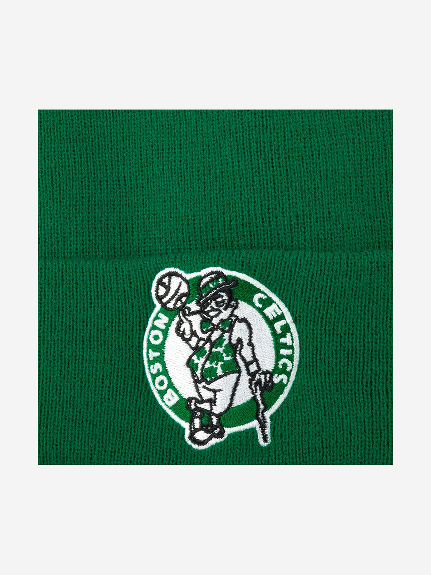 Шапка с отворотом MITCHELL NESS EU175-TEAMTALK-KEL Boston Celtics NBA (зеленый), Зеленый 58-319XDOXM4K-11, размер Без размера - фото 4