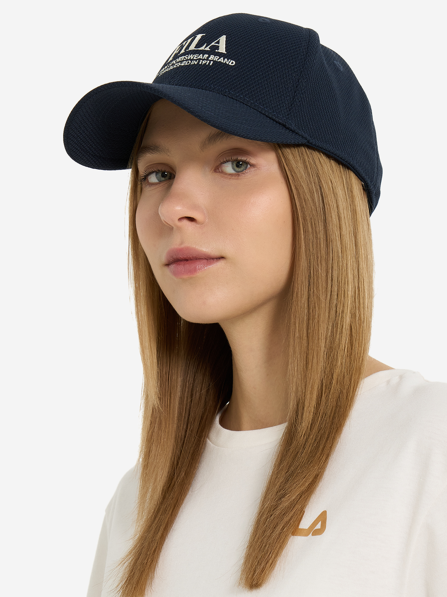 фото Бейсболка fila, синий