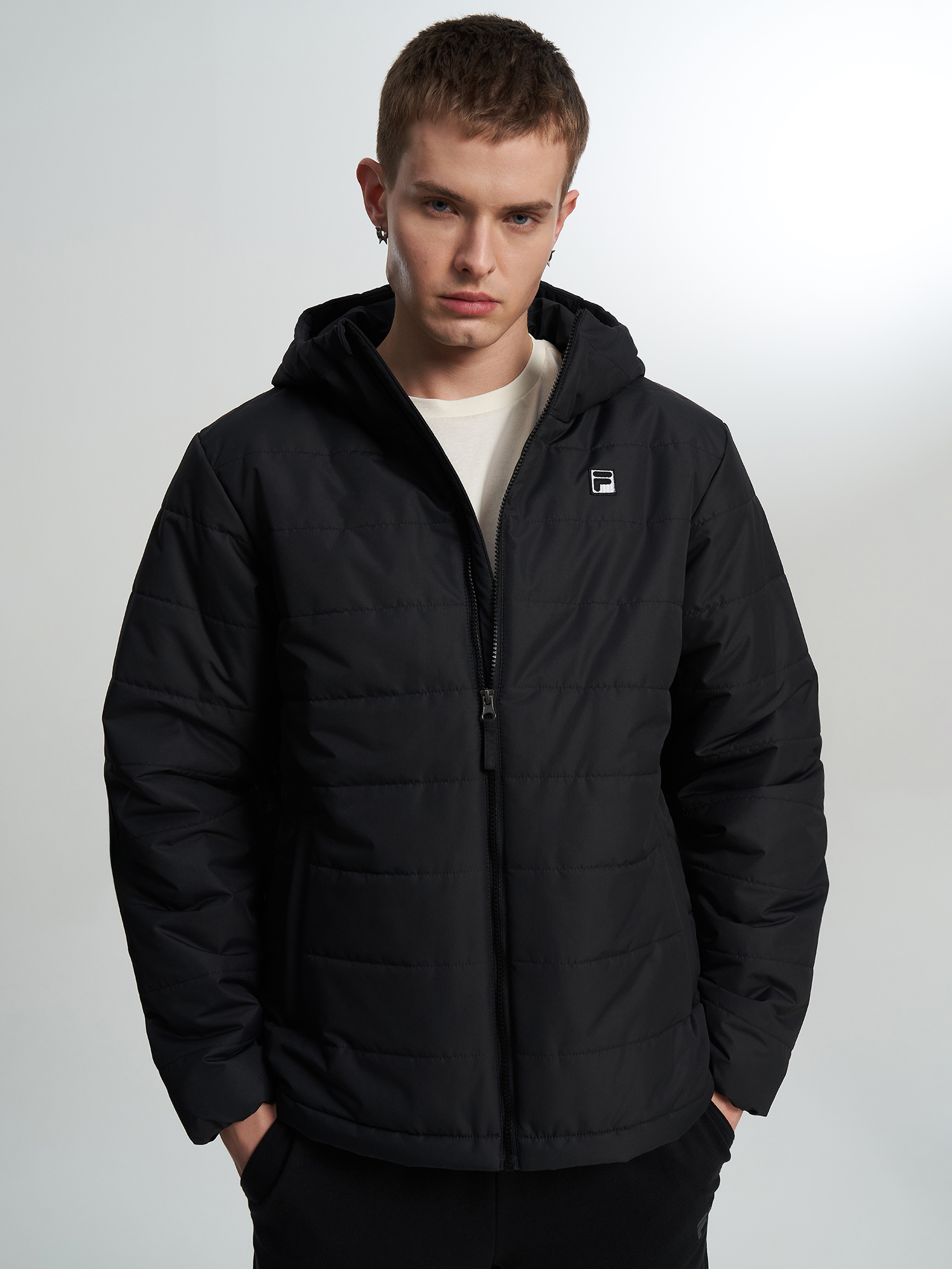 Куртка утепленная мужская FILA, Черный