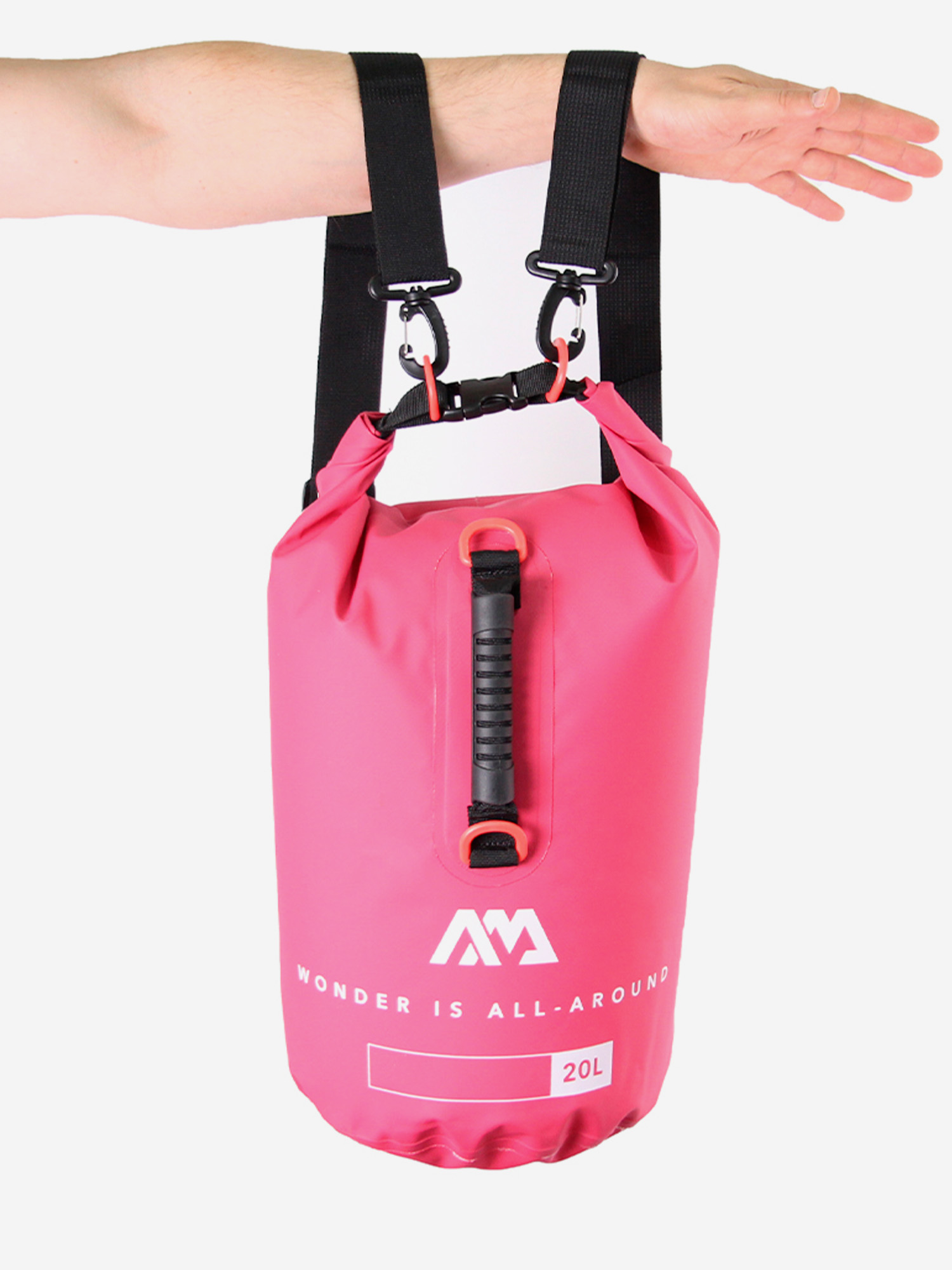 

Гермомешок Aqua Marina 20L DRY BAG Розовый, Розовый