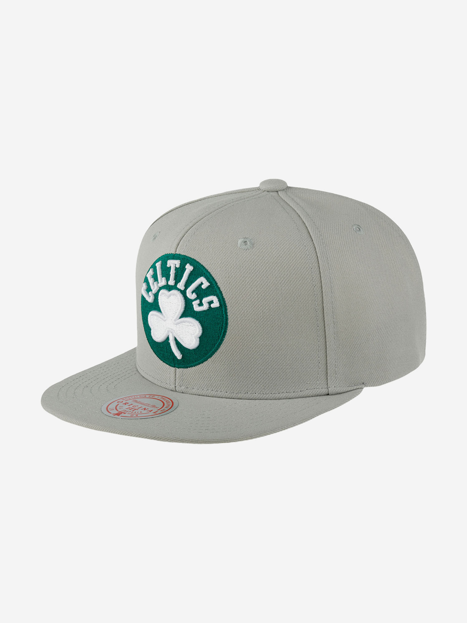

Бейсболка с прямым козырьком MITCHELL NESS 6HSSDX21129-BCEGREY Boston Celtics NBA (серый), Серый