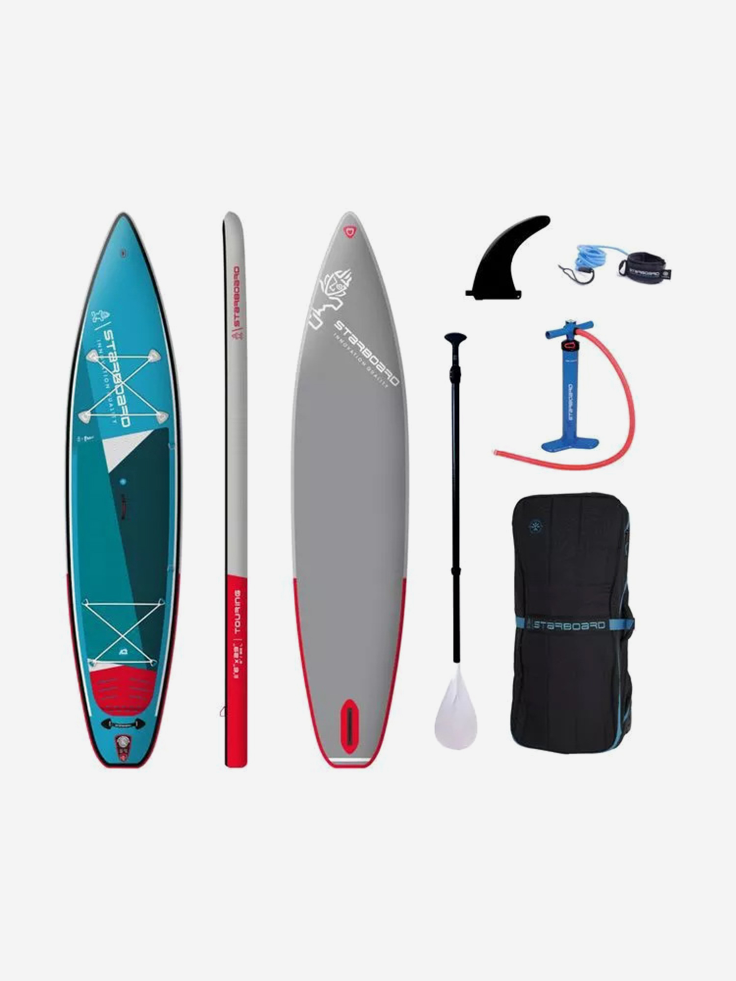 

Доска SUP надувная Starboard 11'6"х29"х6" Touring Zen Roll Sc S23, Мультицвет