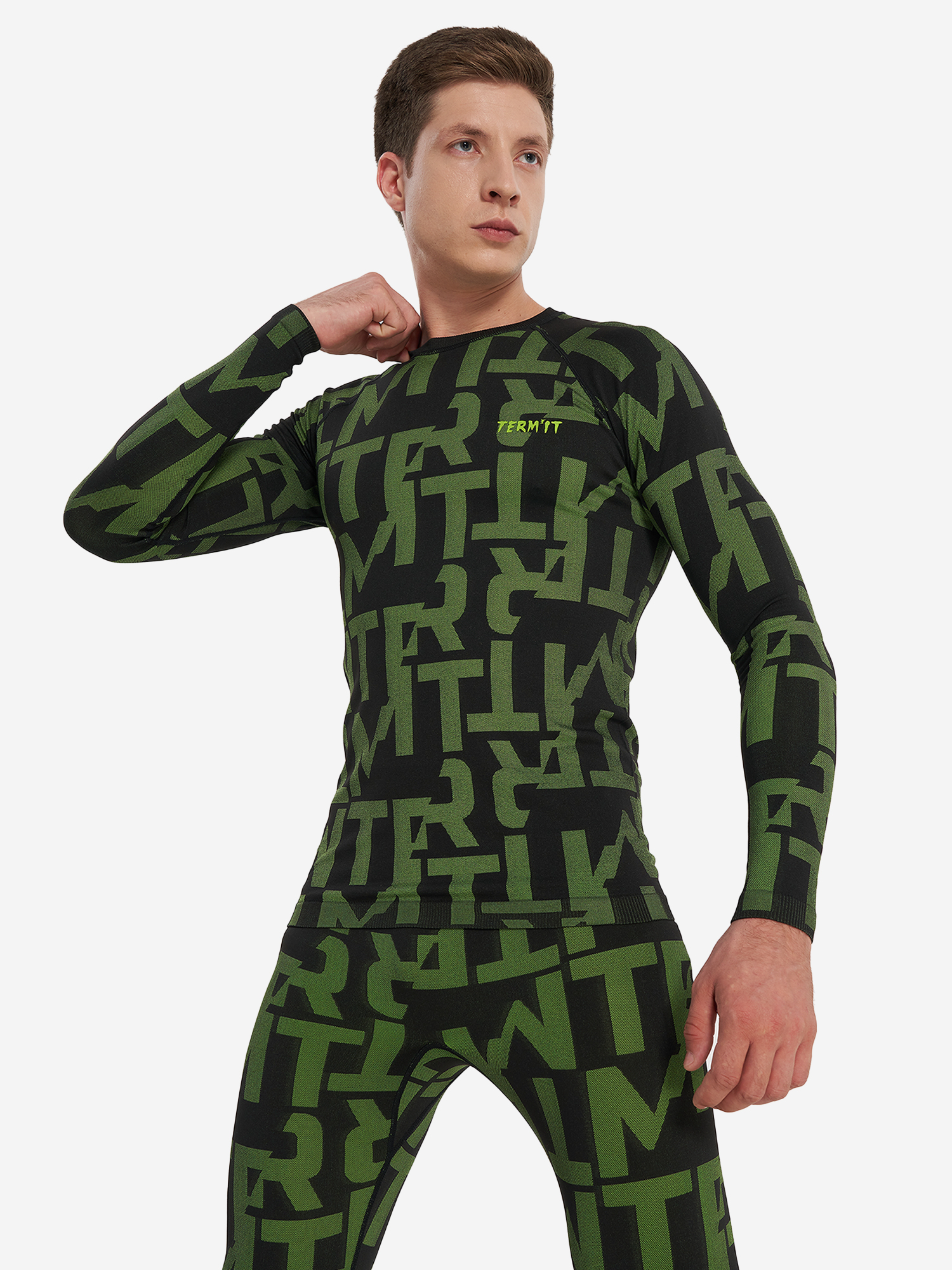 Термобелье верх мужское Termit, черный, арт. 18762