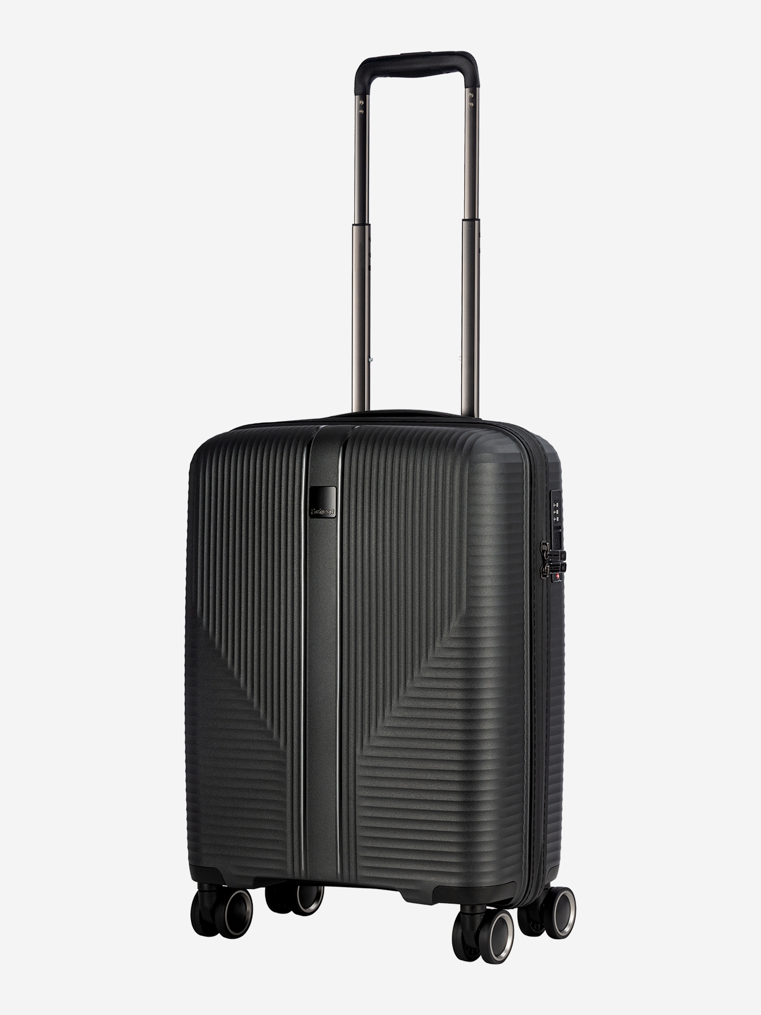 Изображение товара Чемодан Robinzon TAHITI S Черный металлик для активного отдыха и путешествий