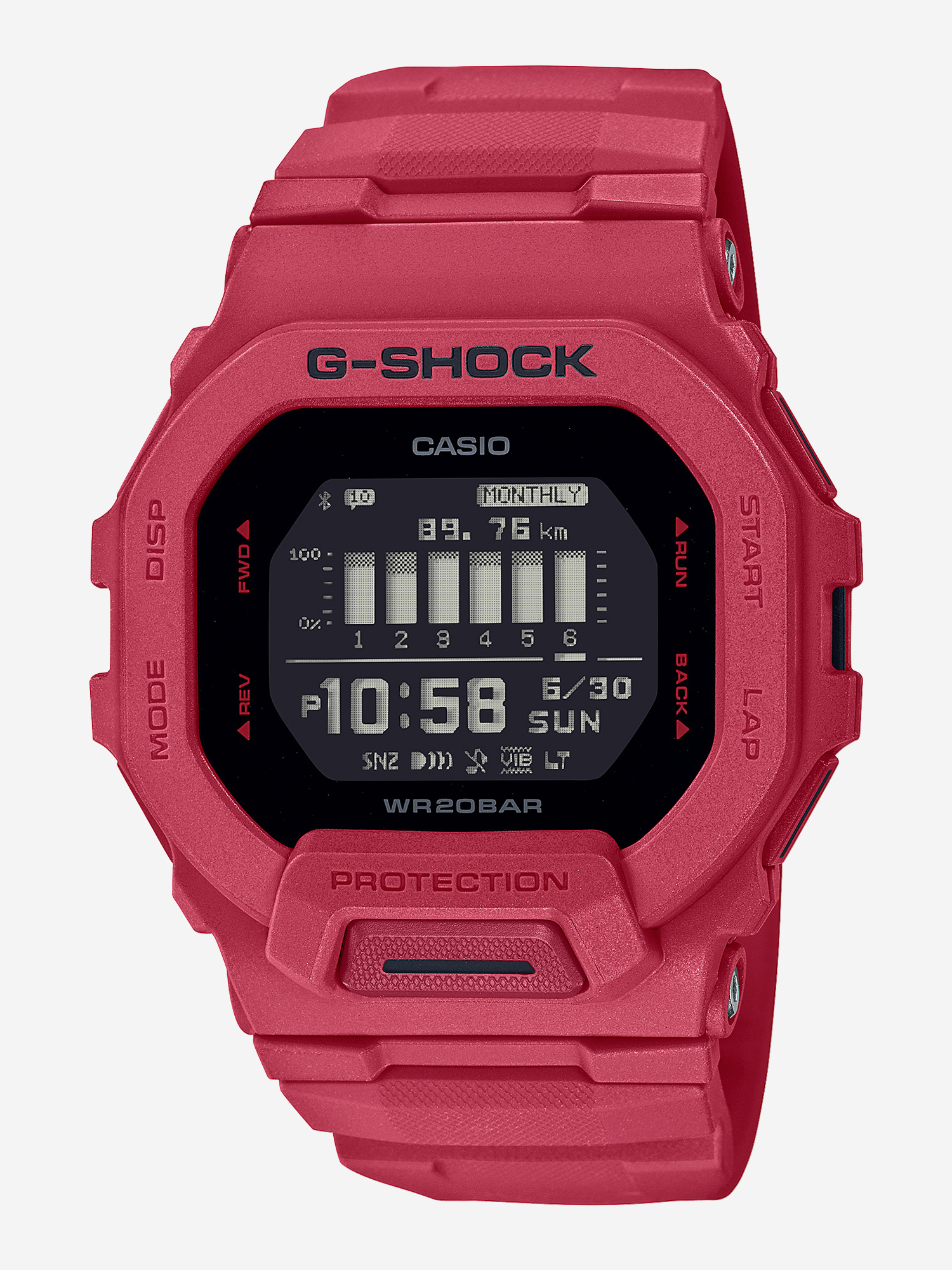 

Наручные часы Casio G-SHOCK GBD-200RD-4E, Розовый